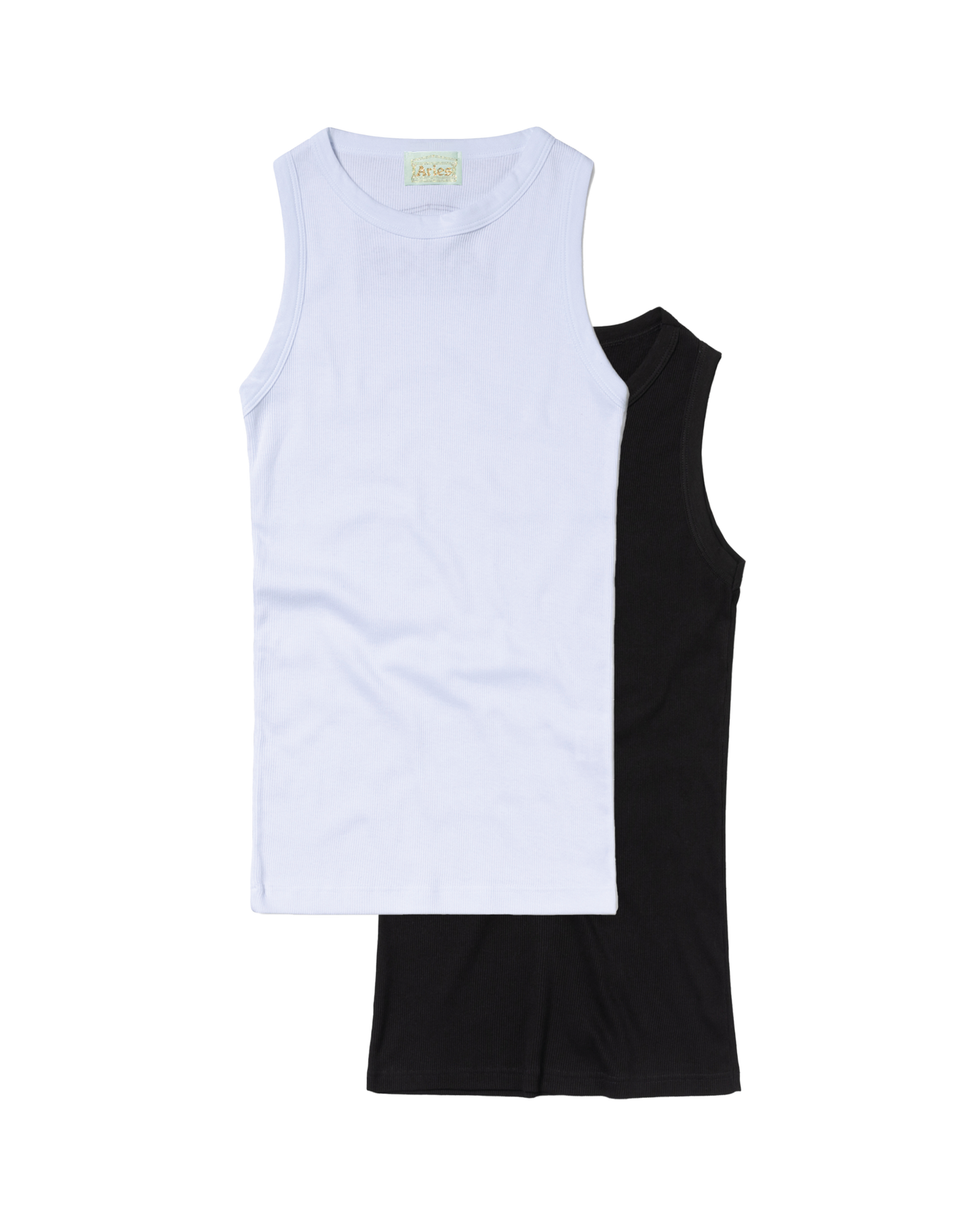 Racer-back Rib Vest (Twin Pack)