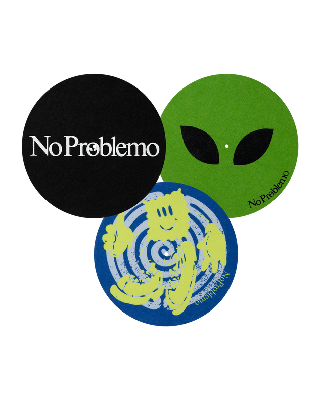No Problemo Turntable Slipmats 3 Pack