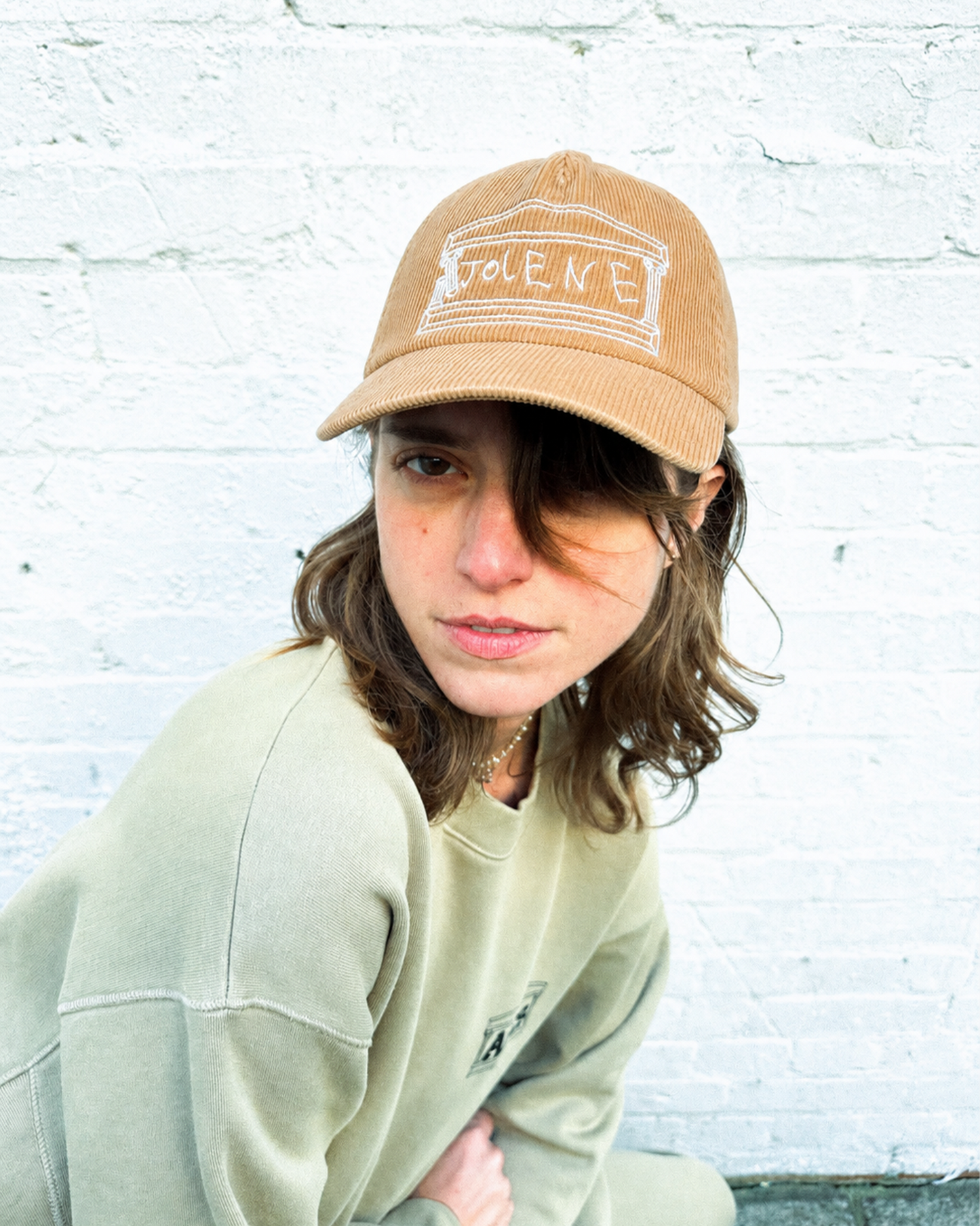 Aries x Jolene Washed Cord Cap