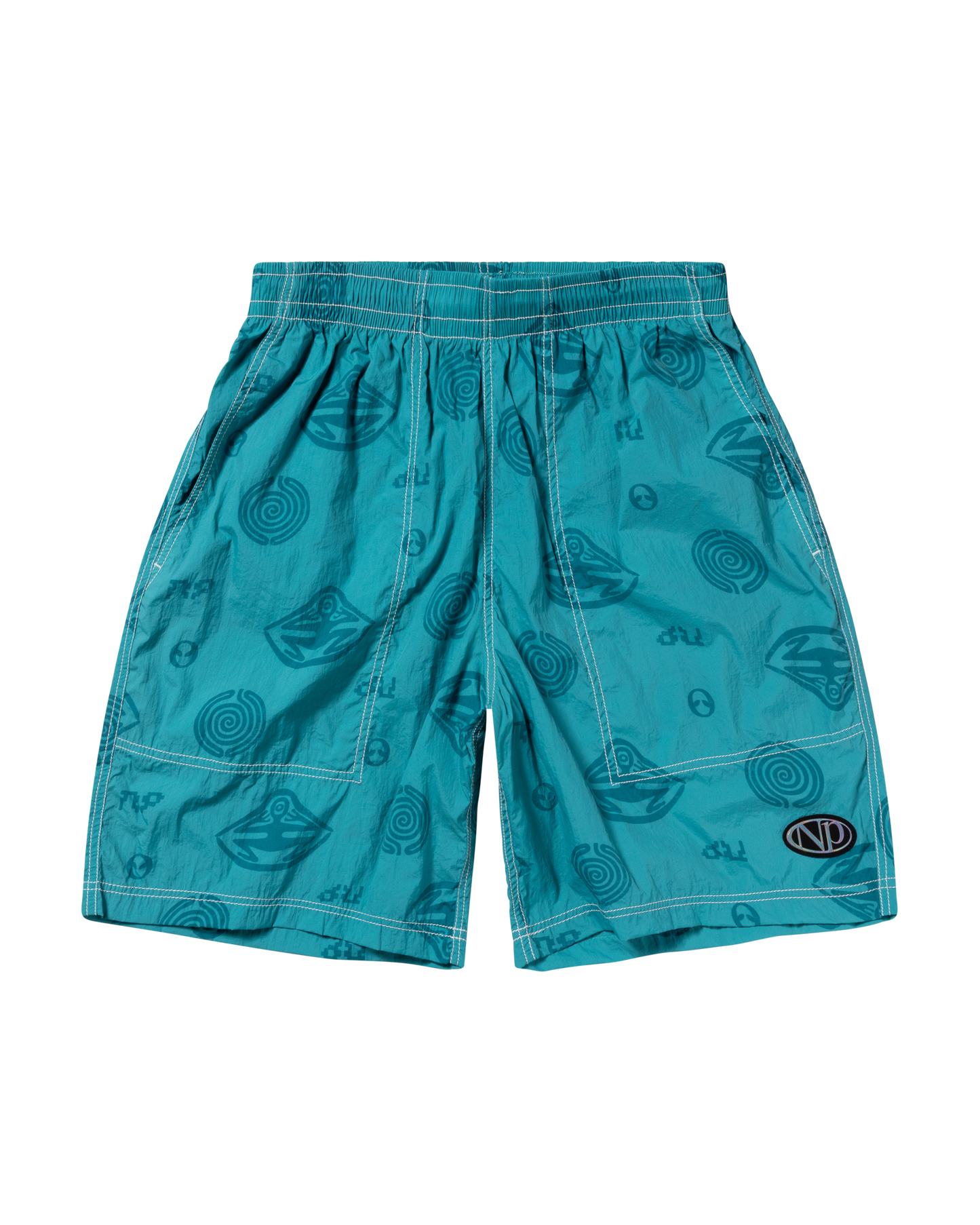 Space Travel Nylon Shorts