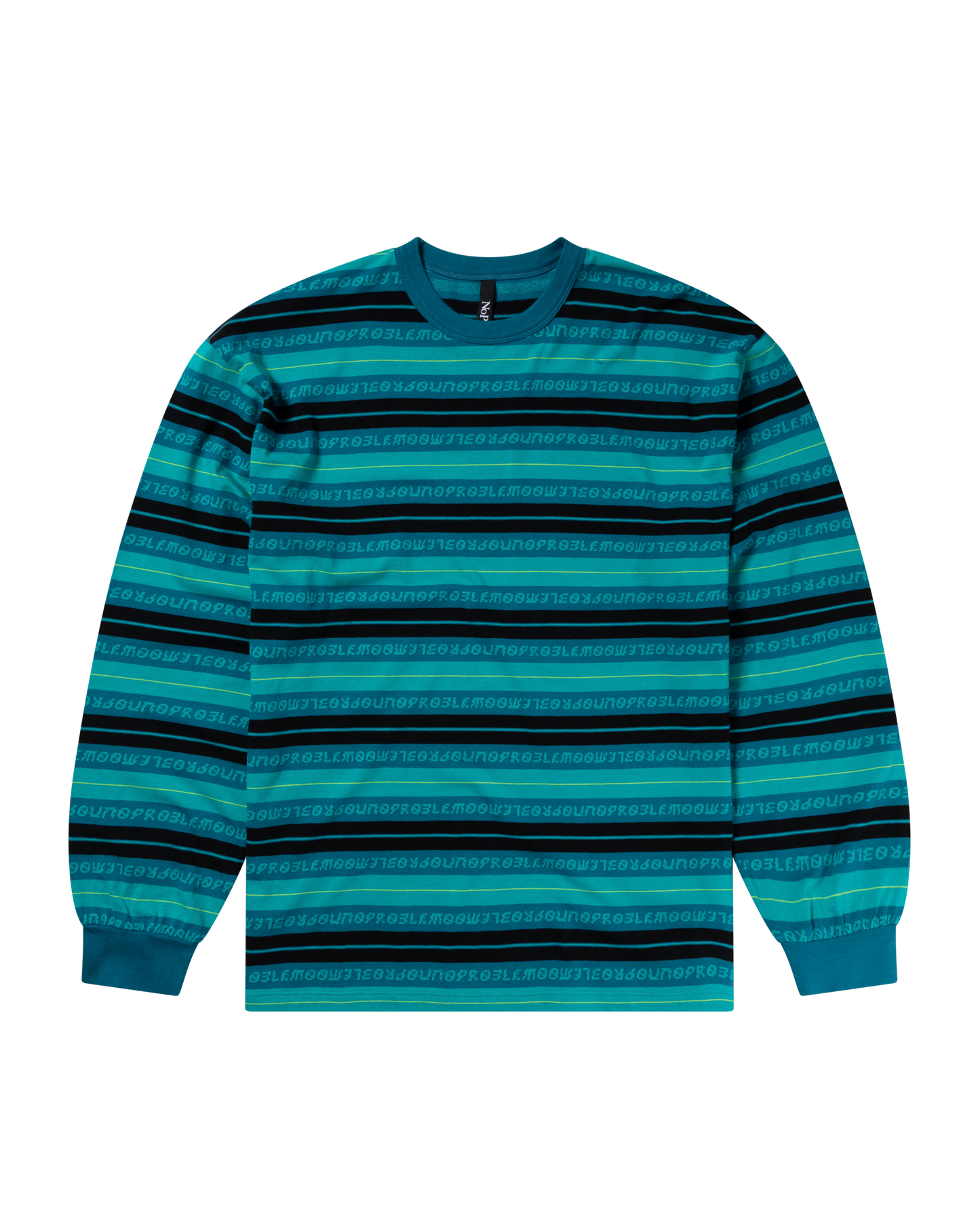 Jacquard Stripe LS Tee -old