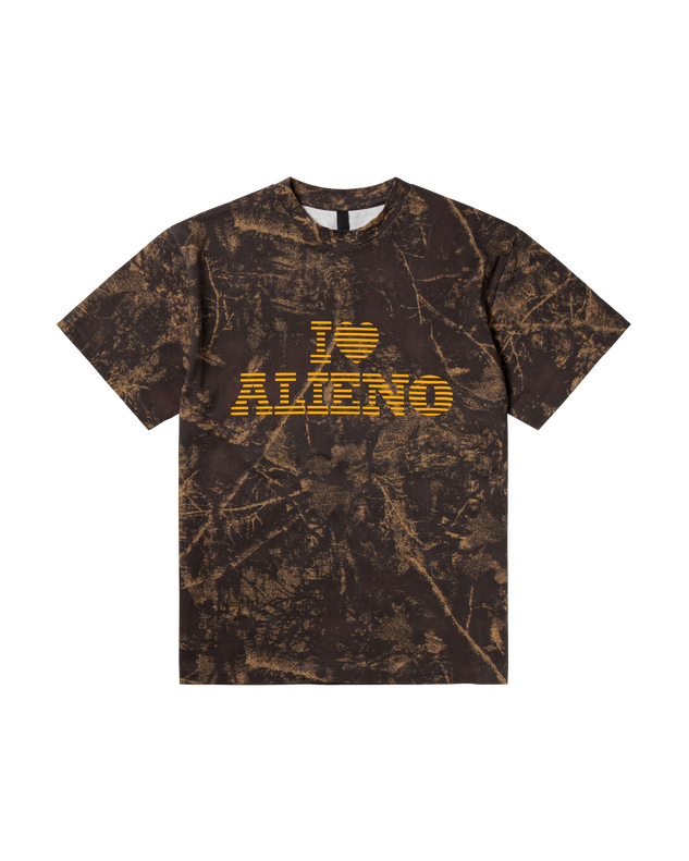 I Love Alieno Camo SS Tee