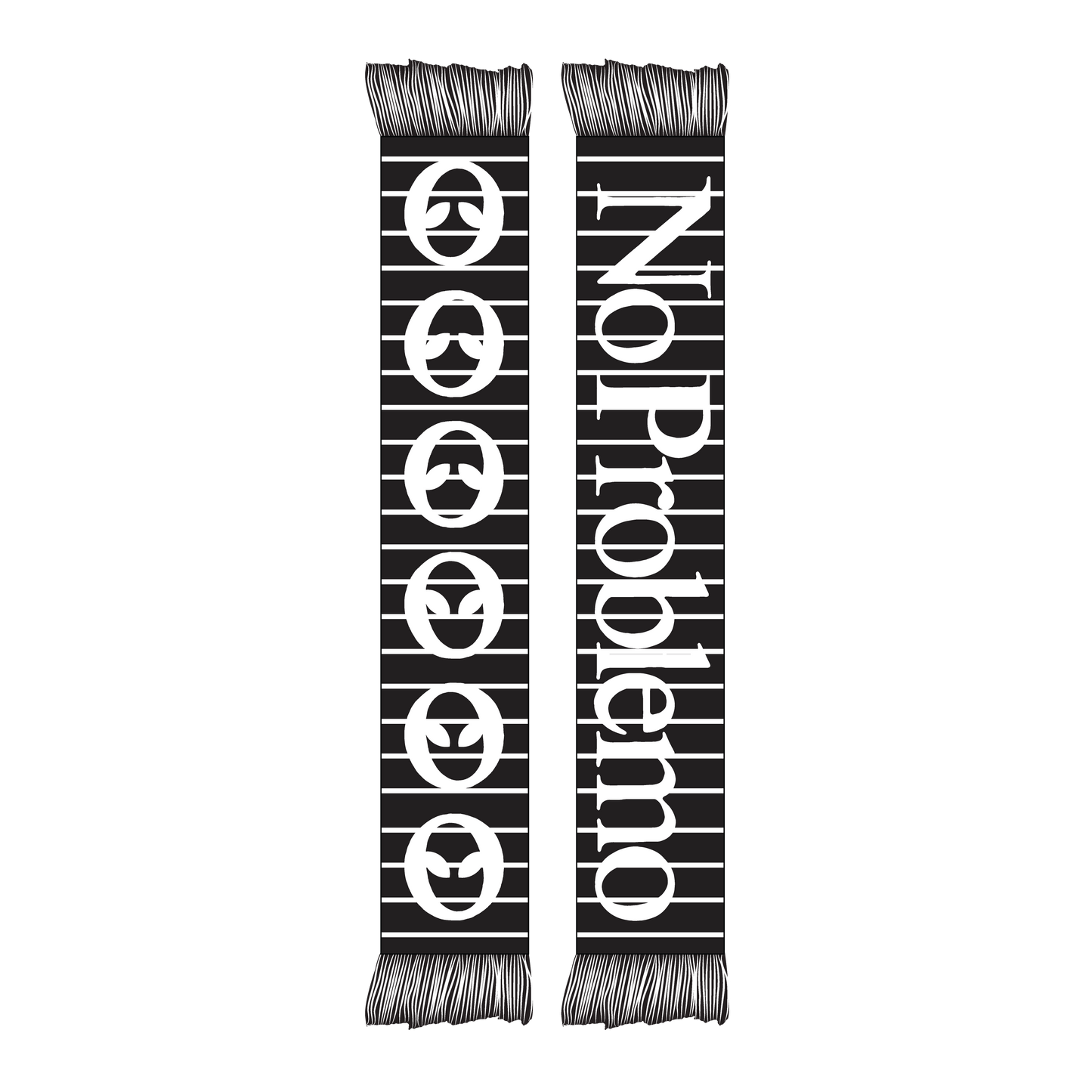 No Problemo Striped Scarf