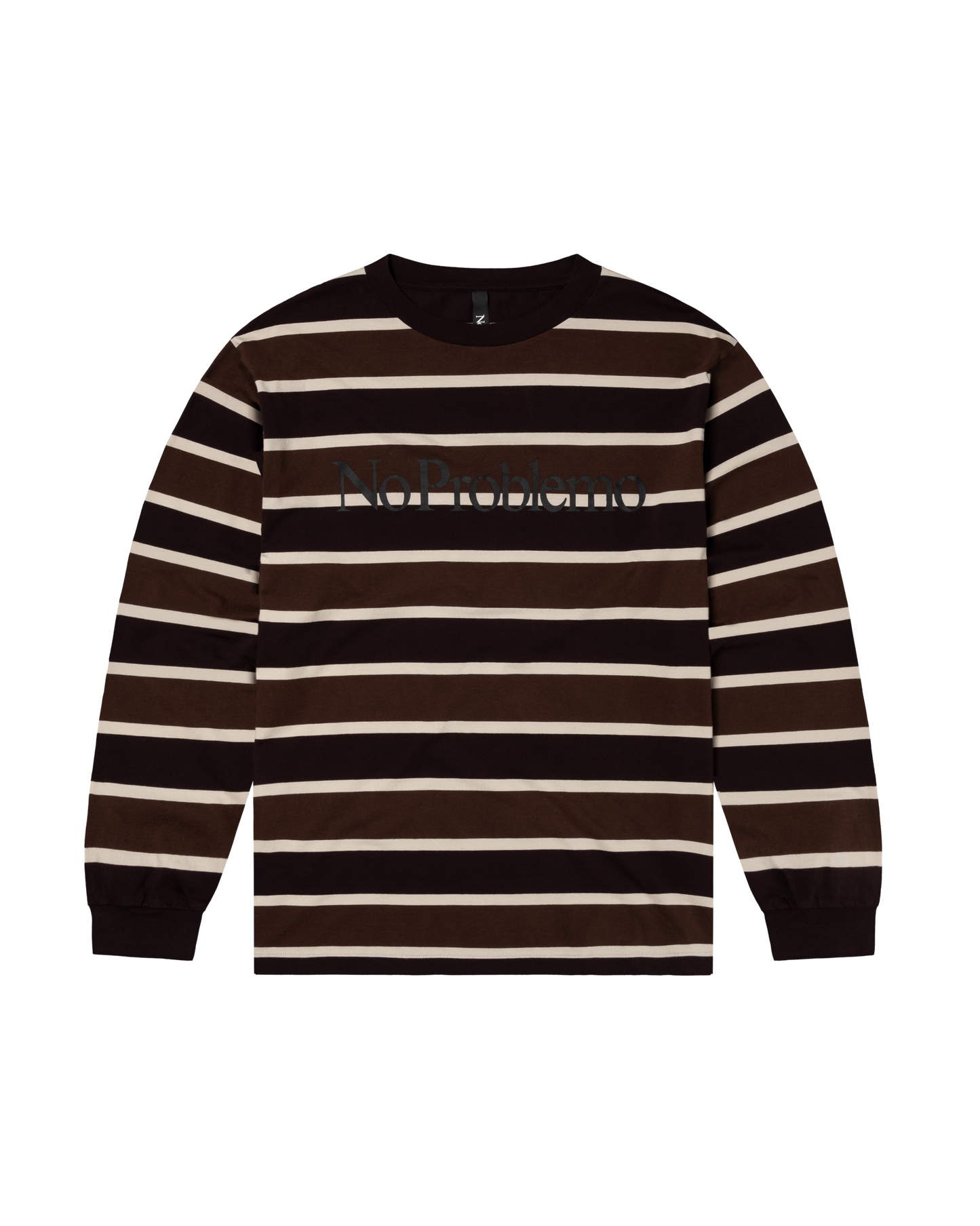 No Problemo Striped LS Tee