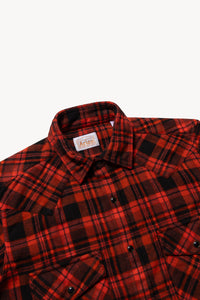 OD Plaid Western Shirt