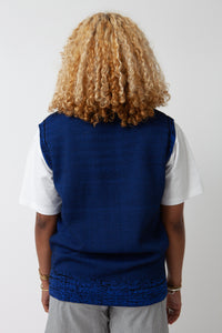 Glitch Temple Knit Vest