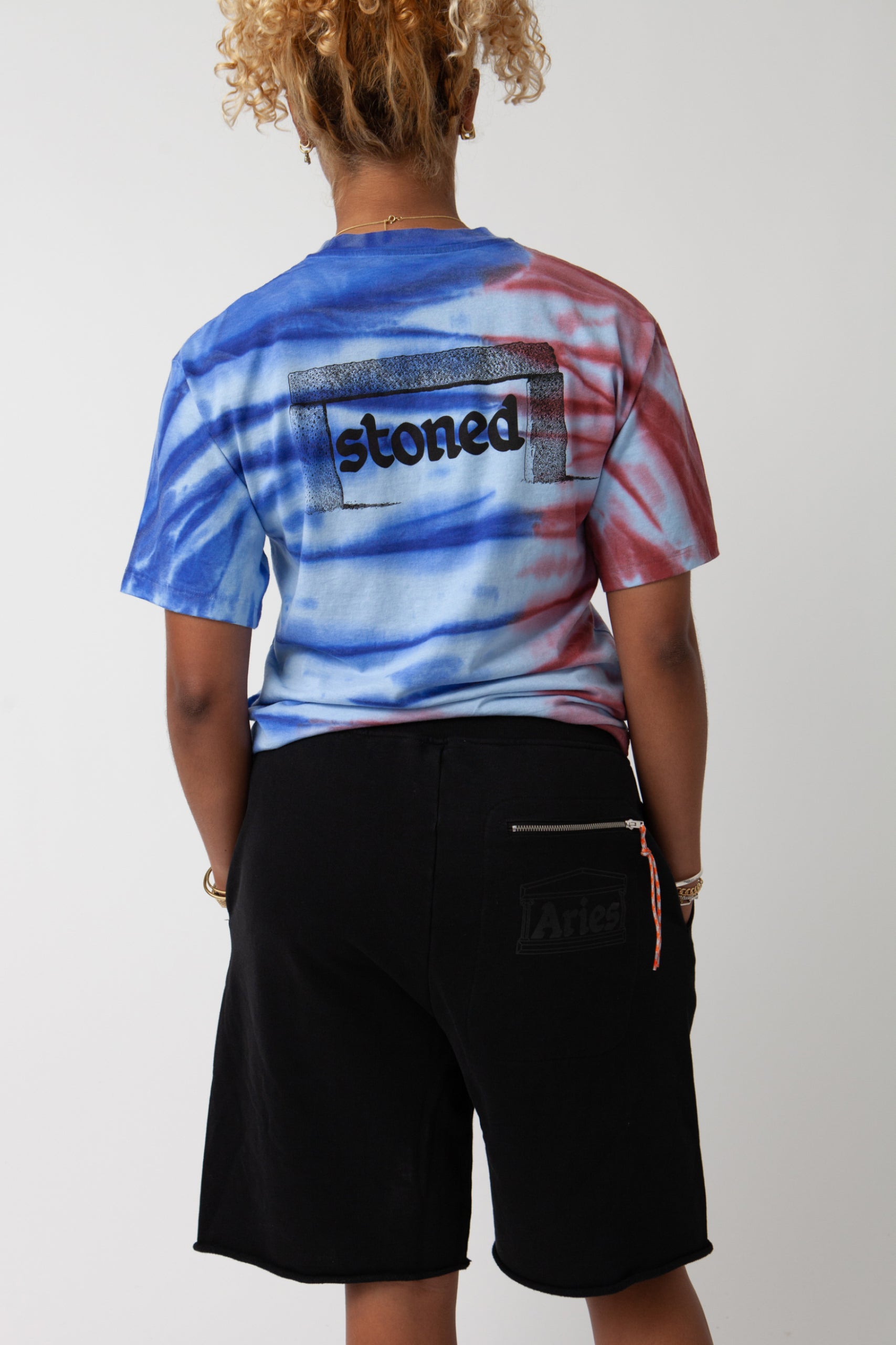 Load image into Gallery viewer, Stoned Temple Tie Dye SS Tee