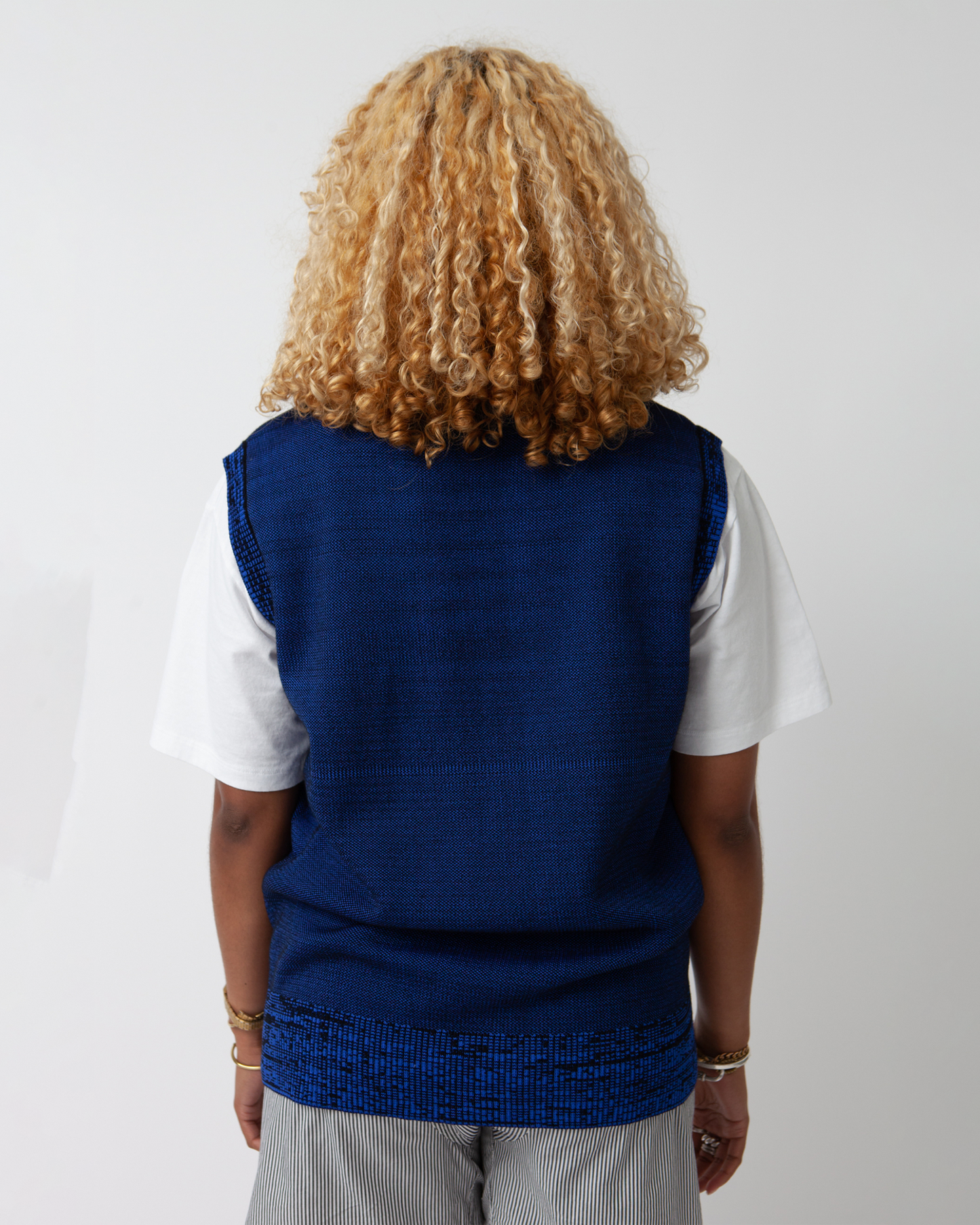 Glitch Temple Knit Vest