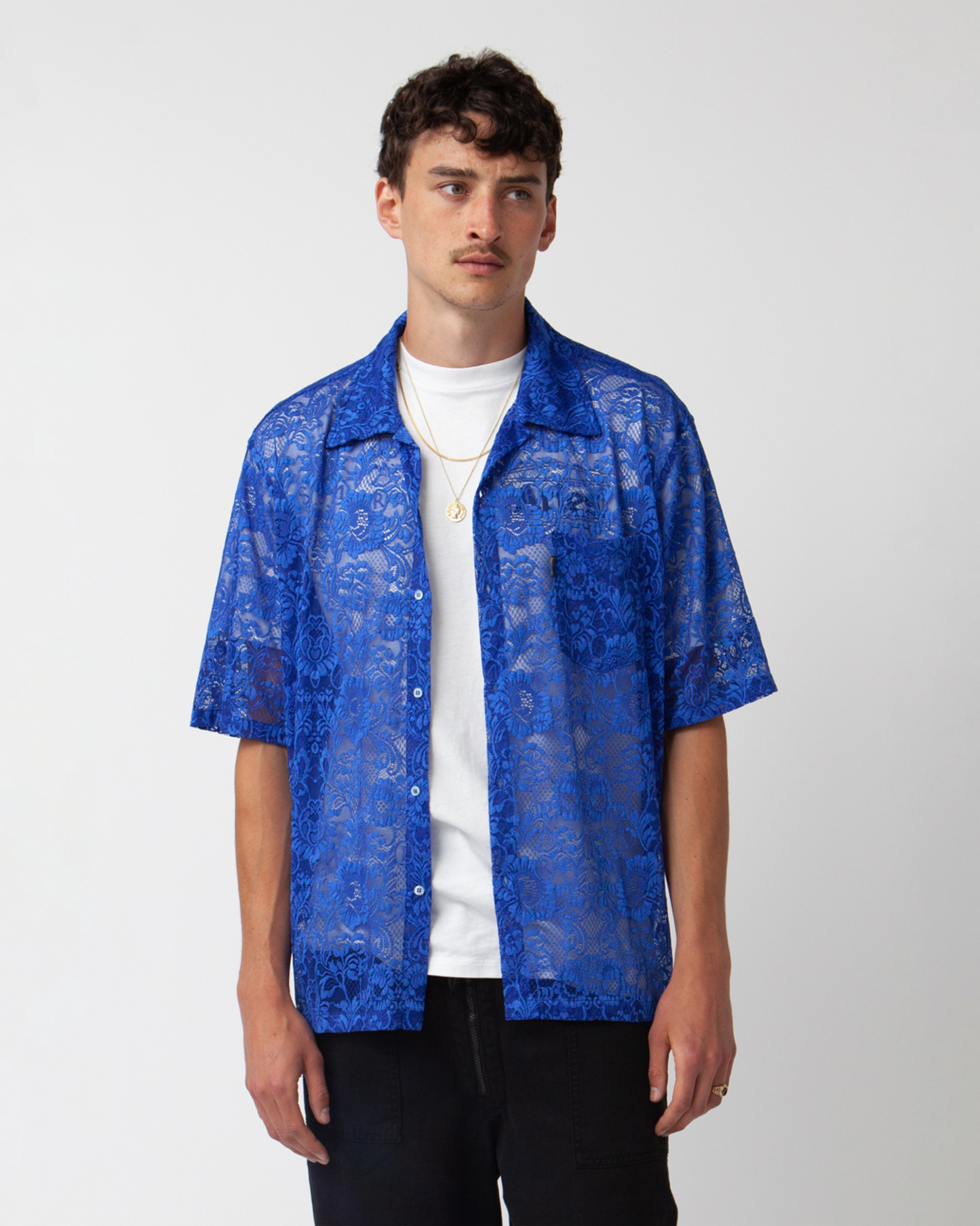 Lace Hawaiian Shirt