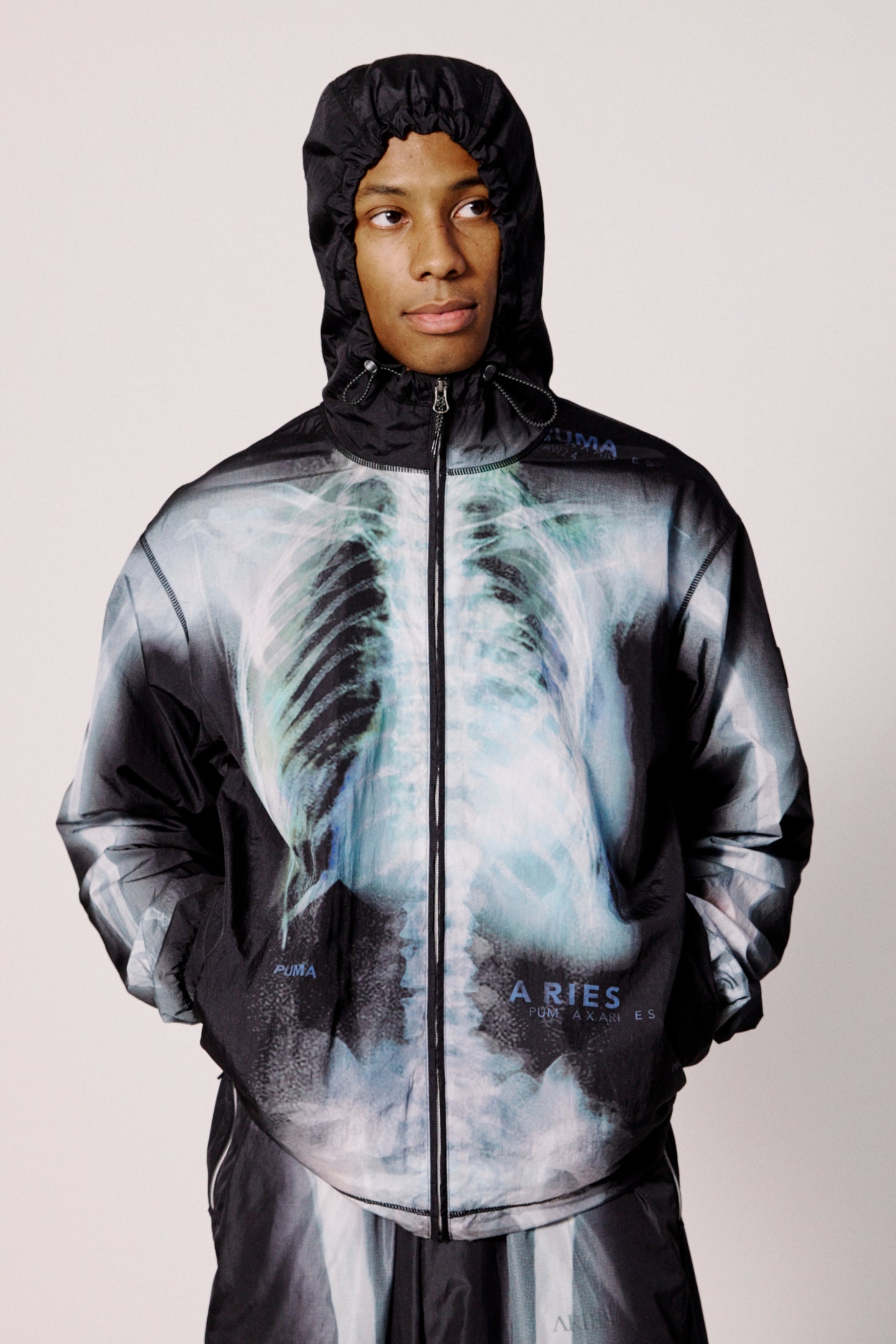 PUMA x ARIES X-Ray Windcheater Jacket