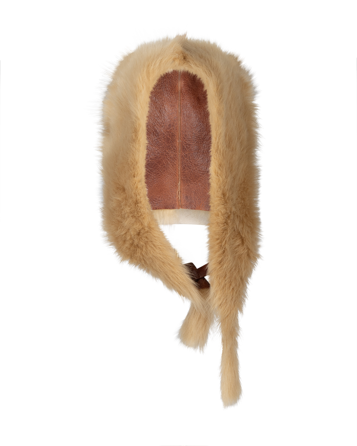 Reversible Sheepskin Hood