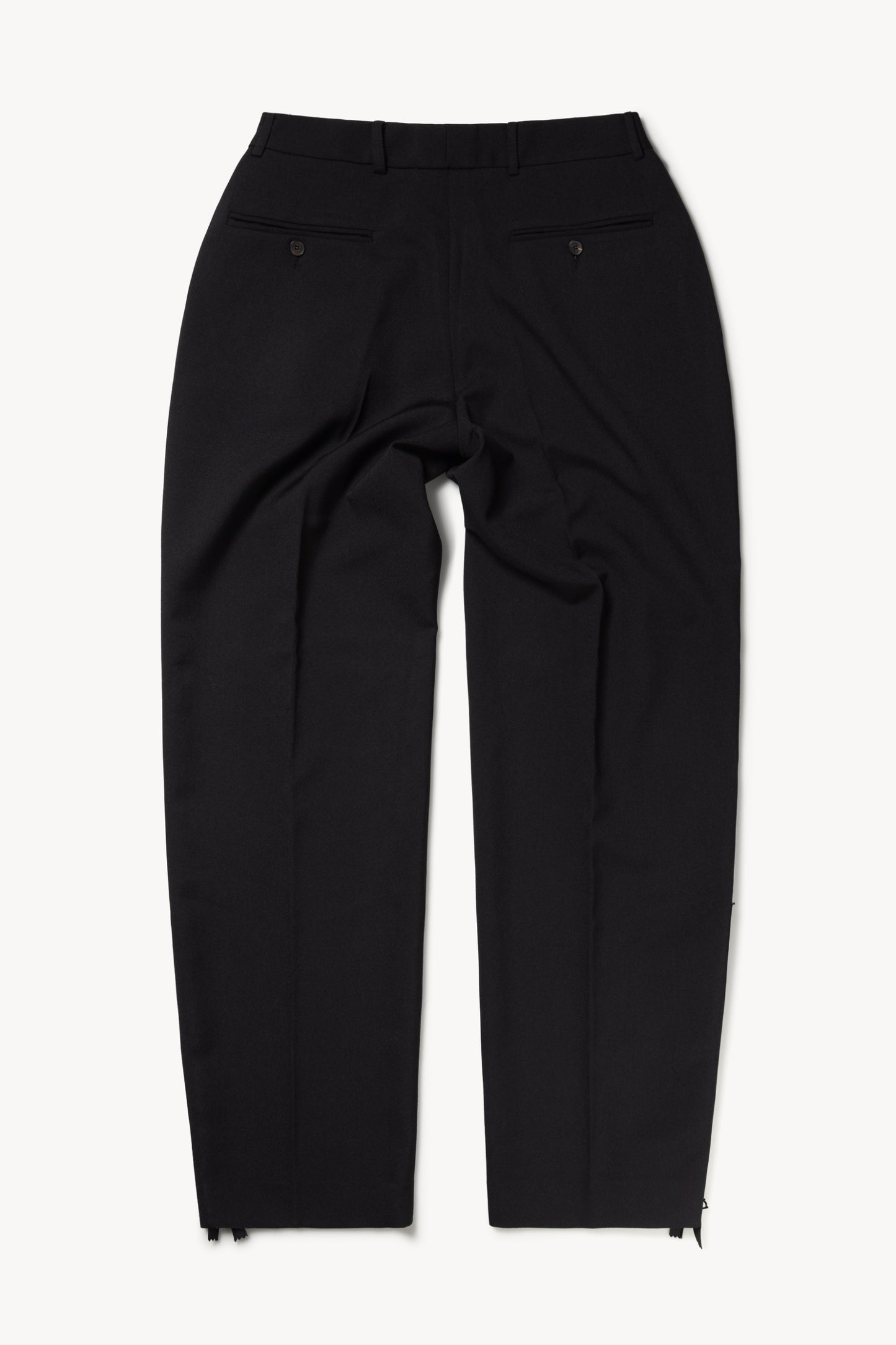 Zip Detail Tailored Trousers