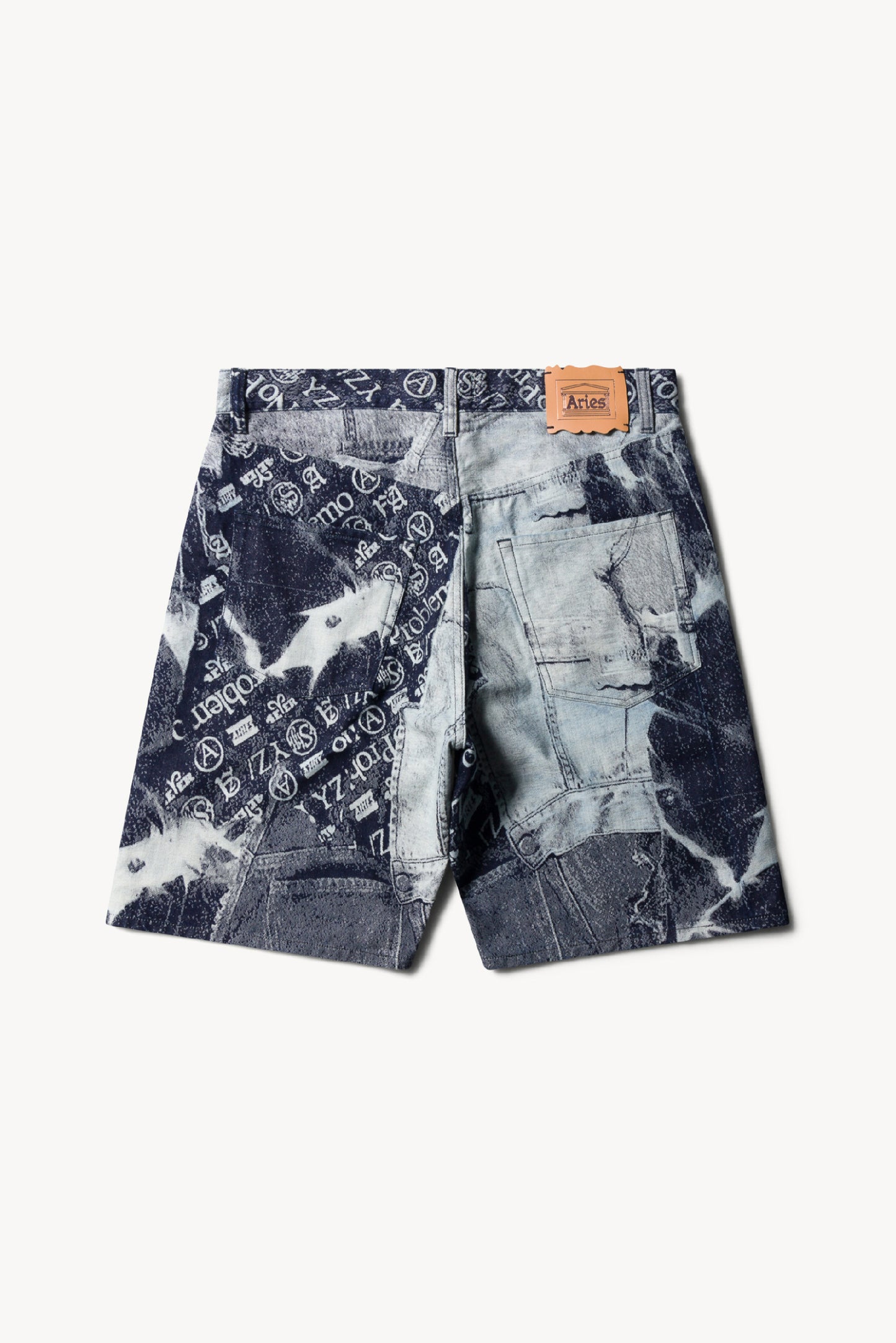 Jacquard Patchwork Short