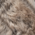 Faux Chinchilla Mazzo Belt