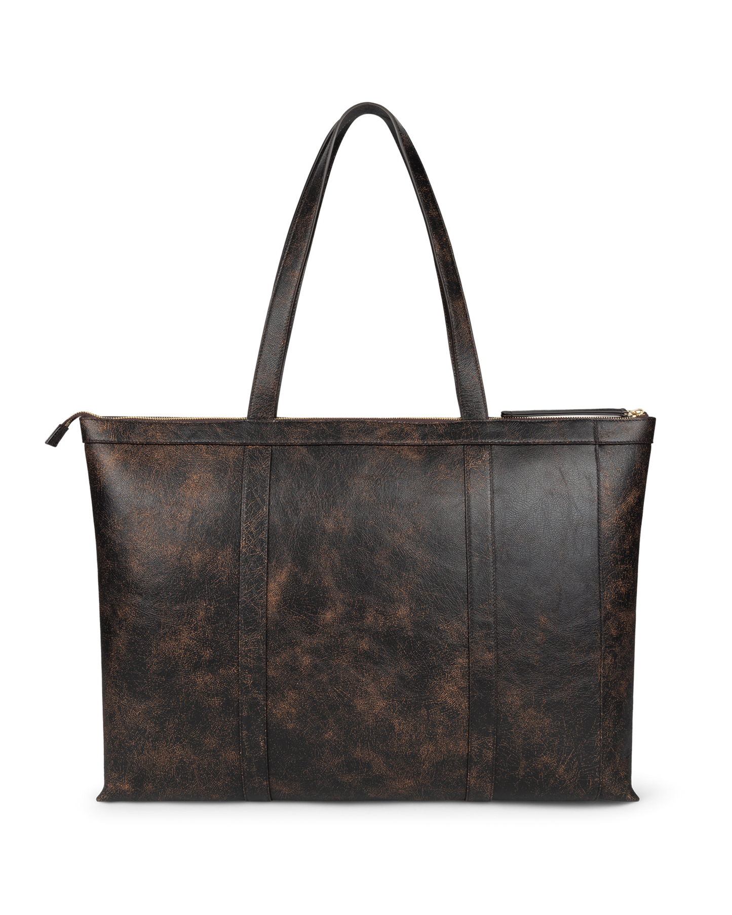 Vintage Leather Niner Shopper Bag