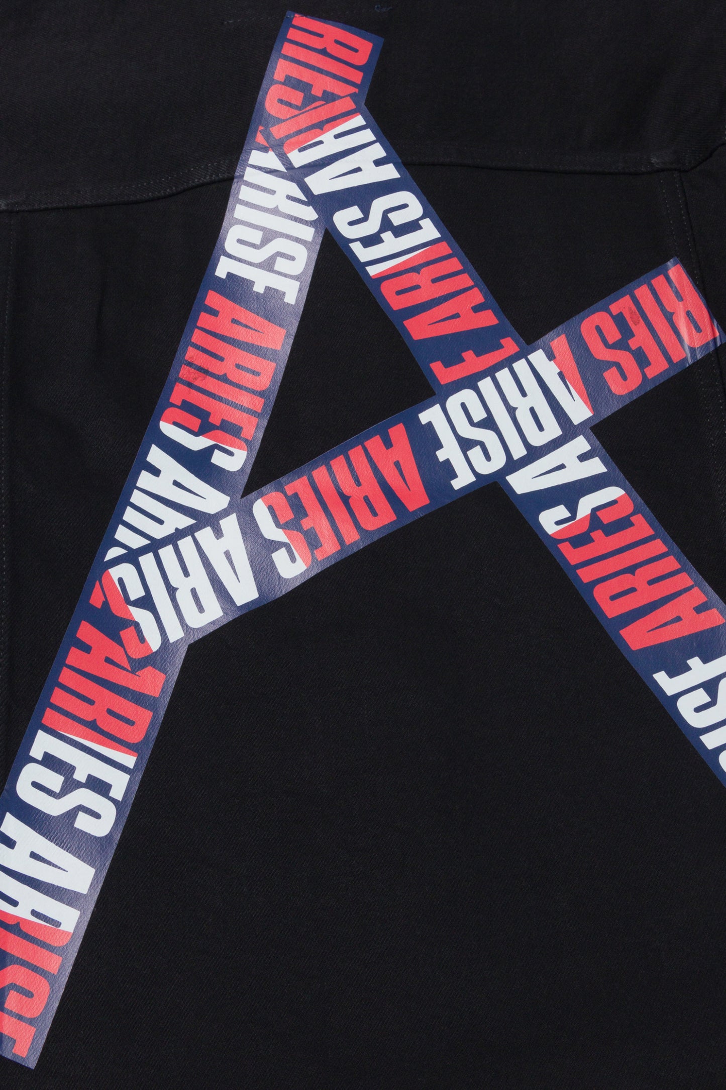 Tommy x Aries Taped Denim Jacket