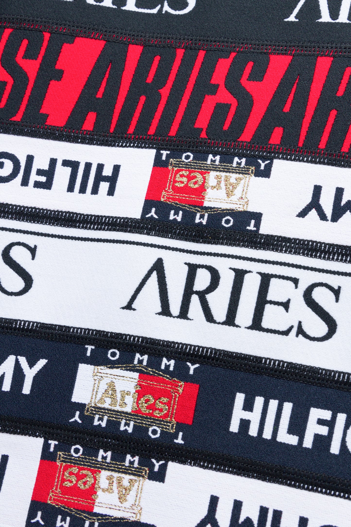 Tommy x Aries Logo Elastic Top