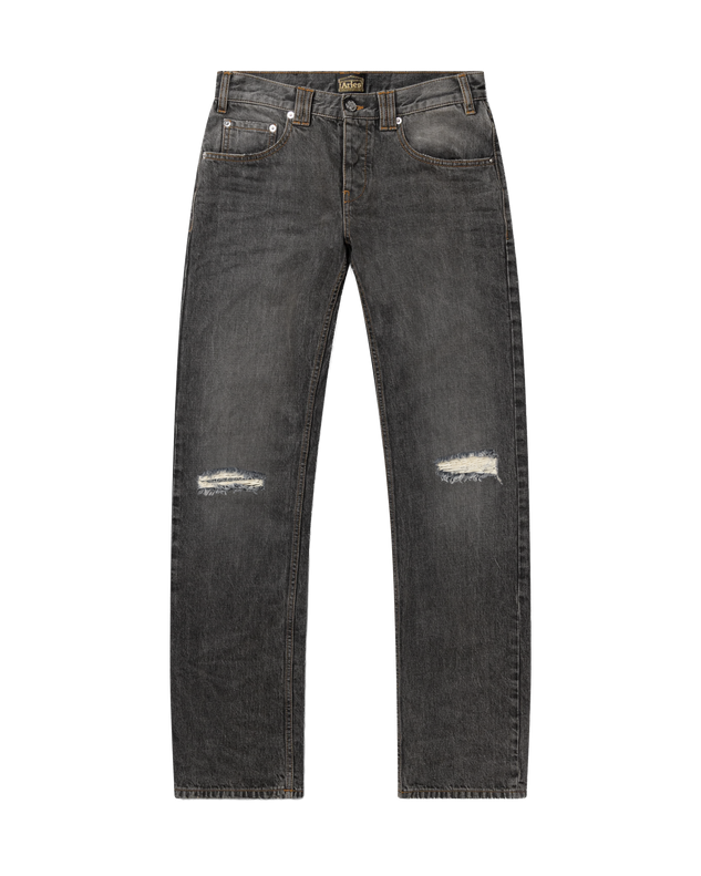 Heavy Distressed Ripped Low Rise Tyrone Jean