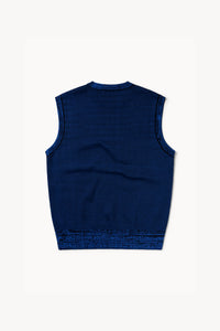 Glitch Temple Knit Vest