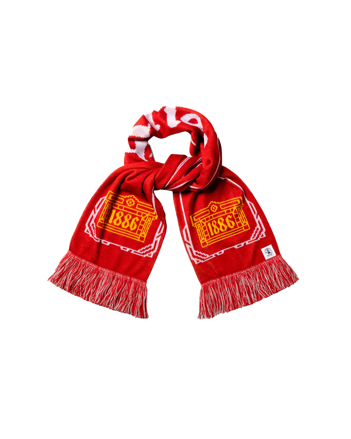 Arsenal X Aries Column Logo Scarf