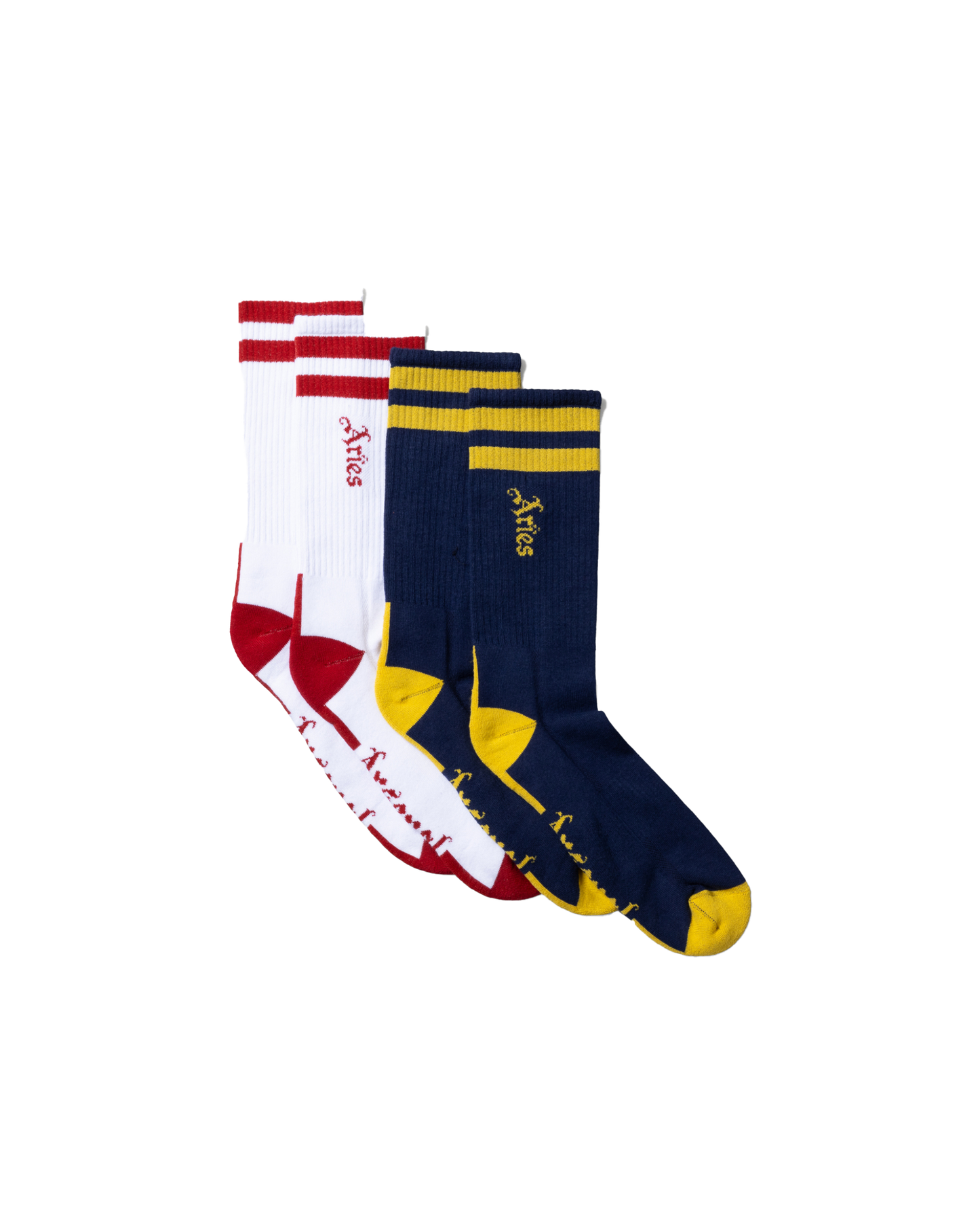 Arsenal X Aries Logo Socks - 2 Pack