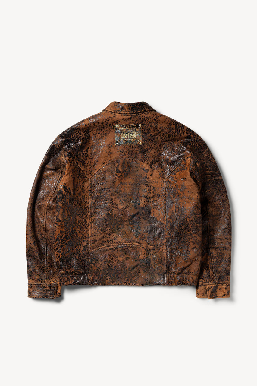 Exclusive Distressed Leather Jacket