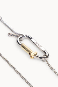 Mini Carabiner Chain Necklace