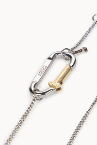 Mini Carabiner Chain Necklace