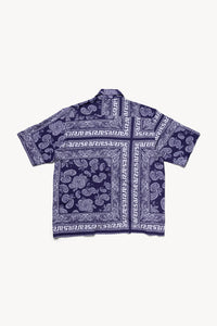 Bandana Print Hawaiian Shirt