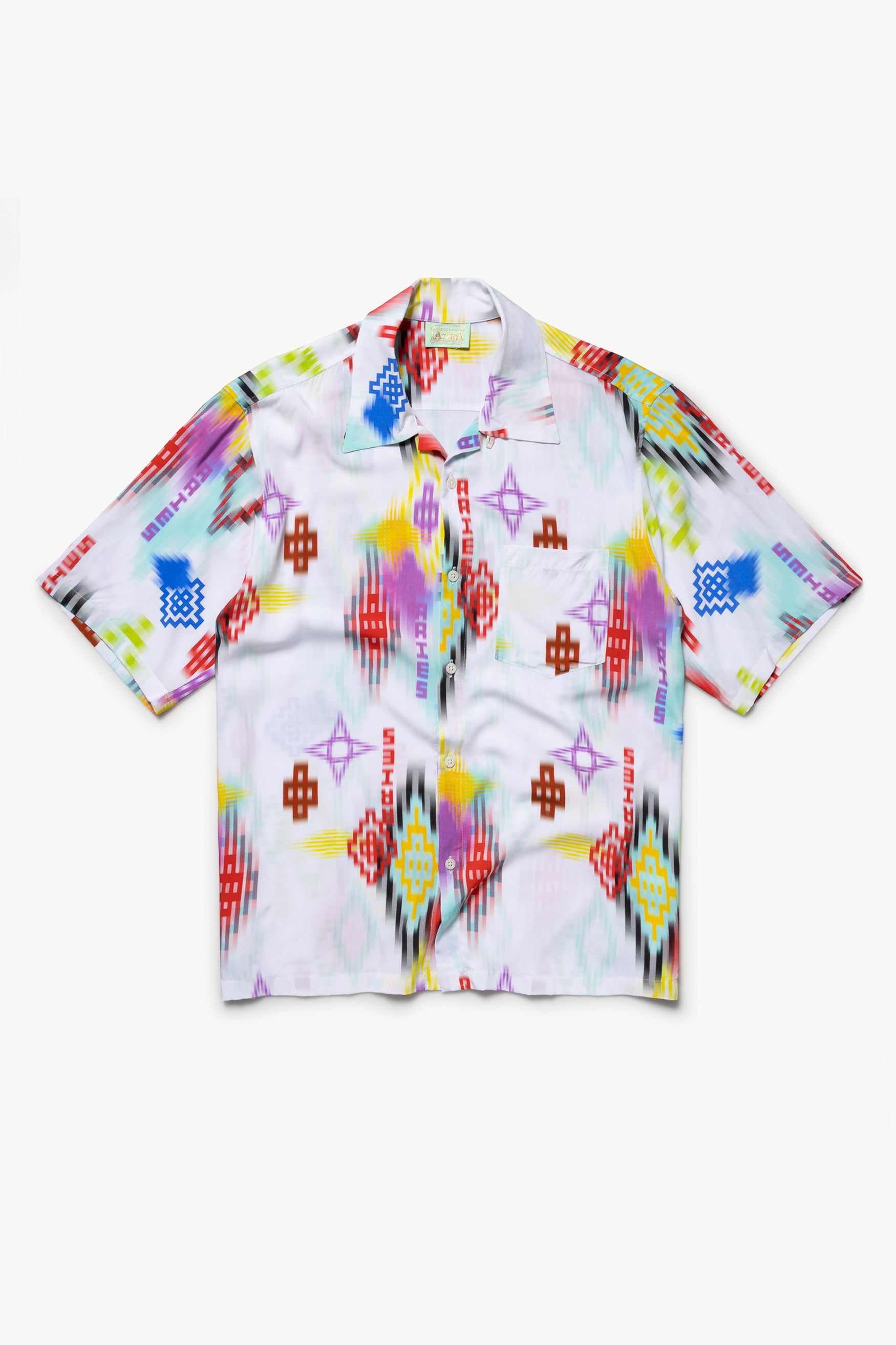 Load image into Gallery viewer, Ikat Print Hawaiian Shirt