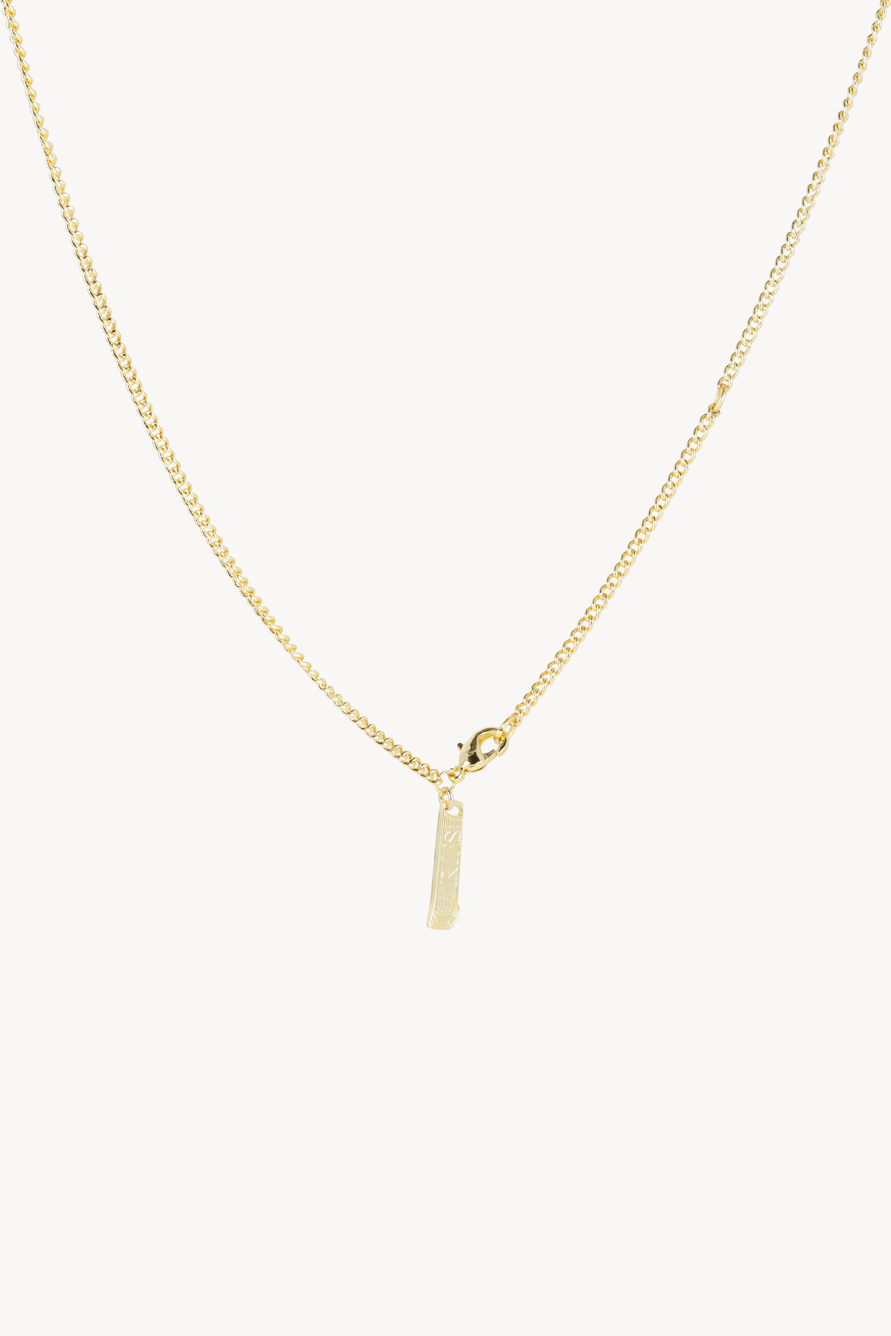 Load image into Gallery viewer, Tiny Column Charm Chain Necklace
