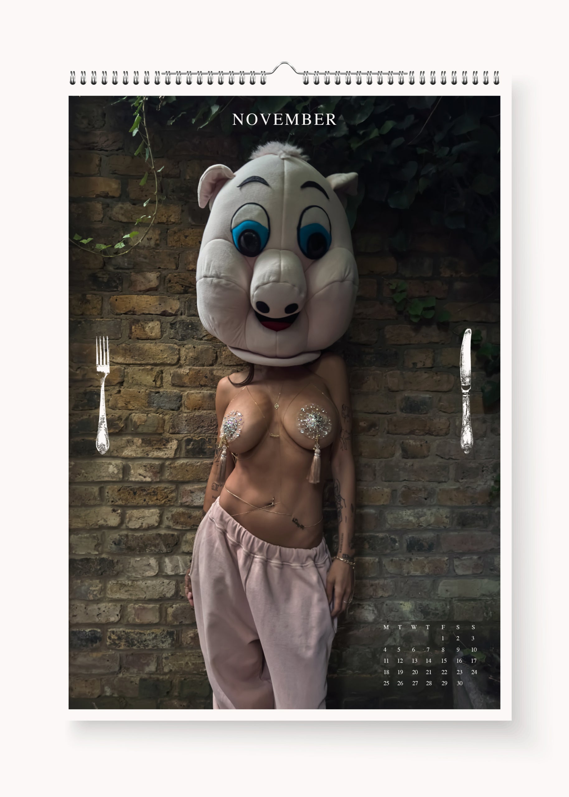 Load image into Gallery viewer, Aries x Mia 2024 Calendar by Juergen Teller