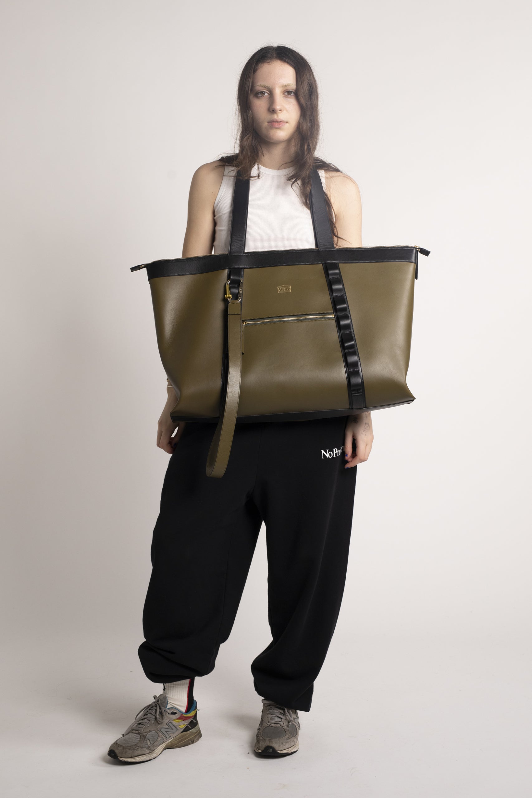 Load image into Gallery viewer, Leather Shopper Bag