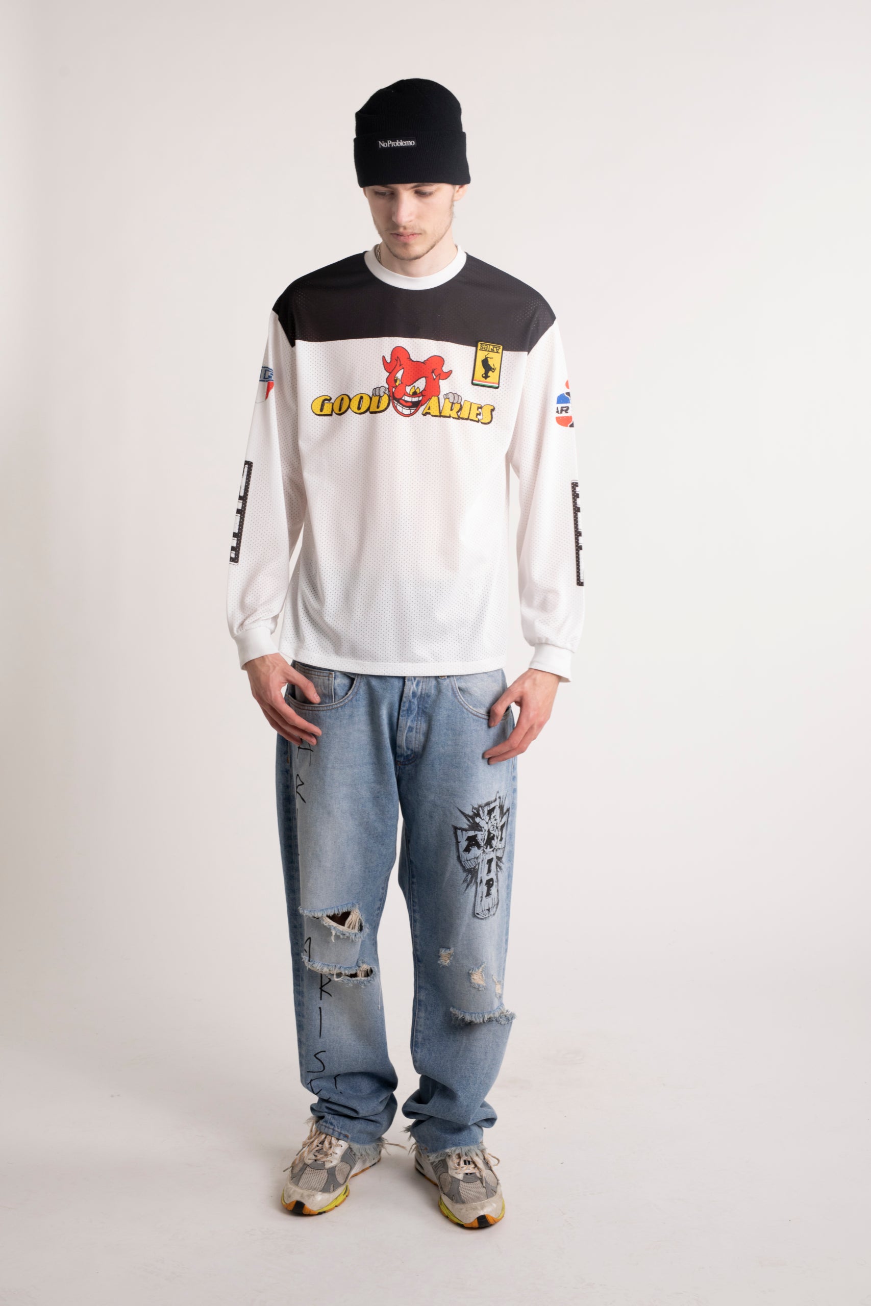 Load image into Gallery viewer, Airtex Moto Multi Graphic LS Tee
