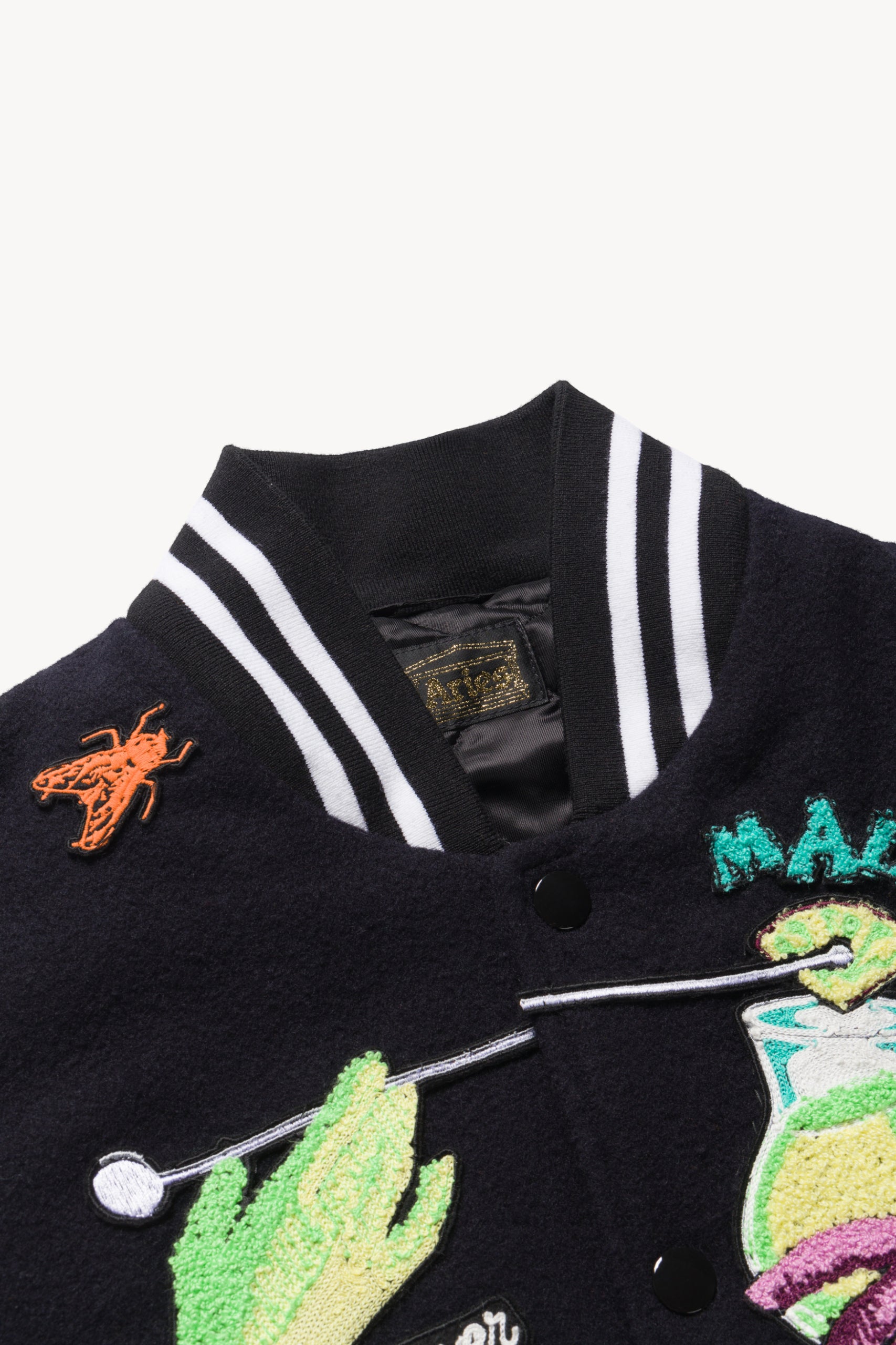 Load image into Gallery viewer, Aries x Malibu Varsity Jacket