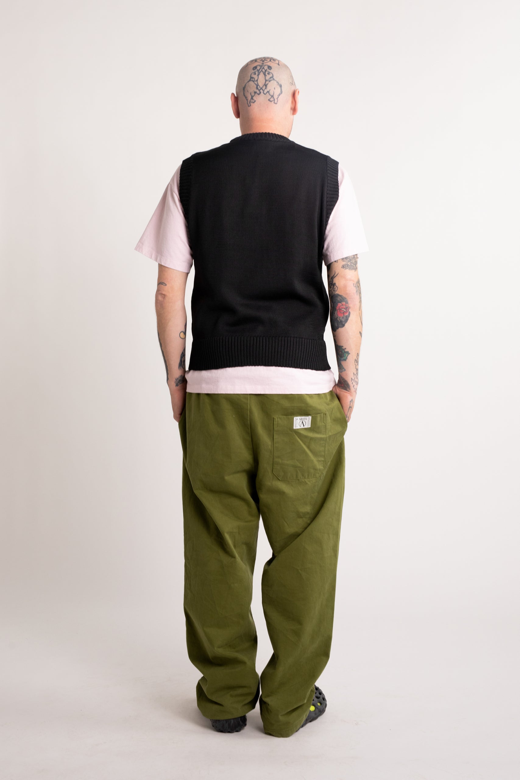 Load image into Gallery viewer, Recycled Reverse Knit Temple Sweater Vest