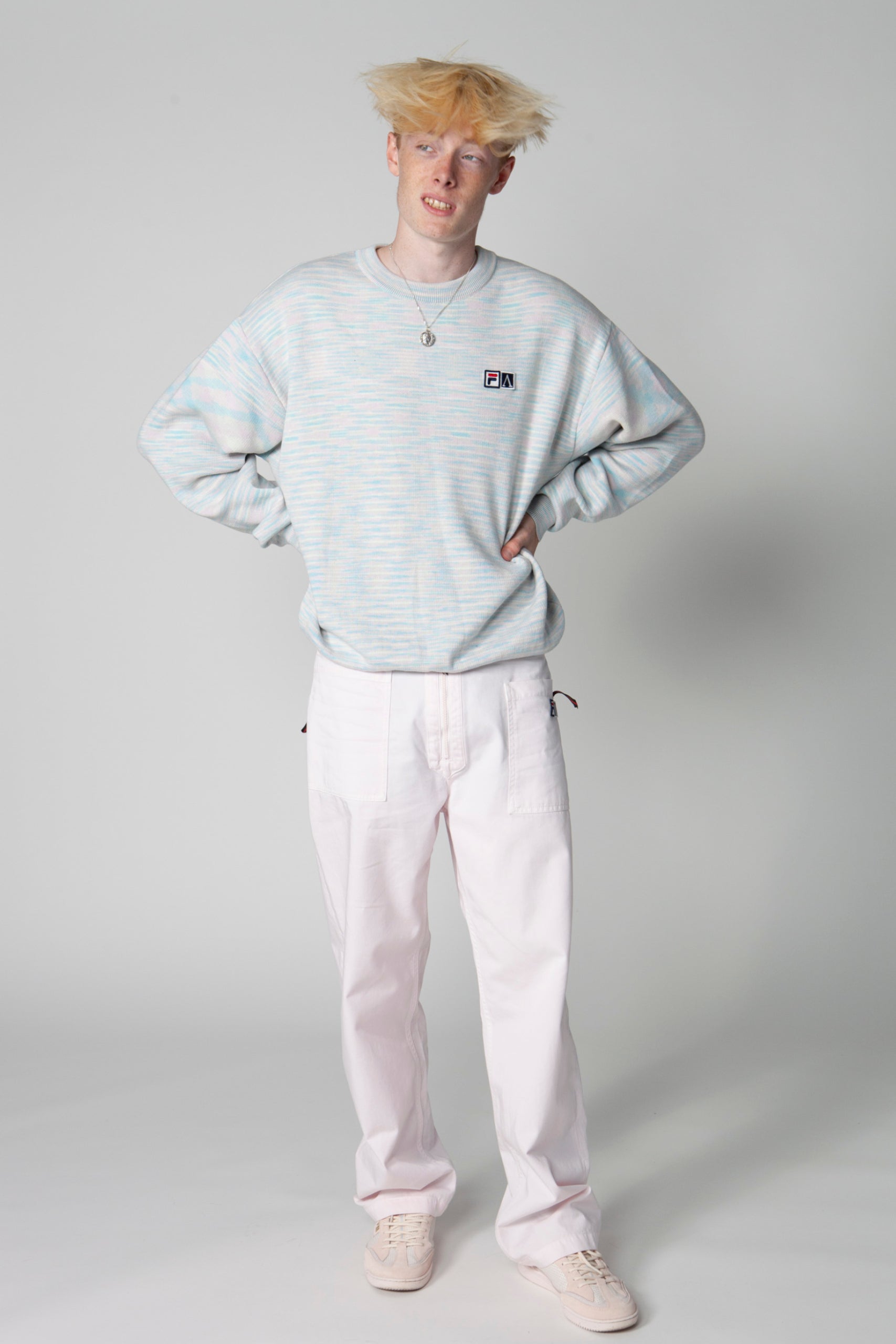 Load image into Gallery viewer, Aries x FILA Space Dye Knit