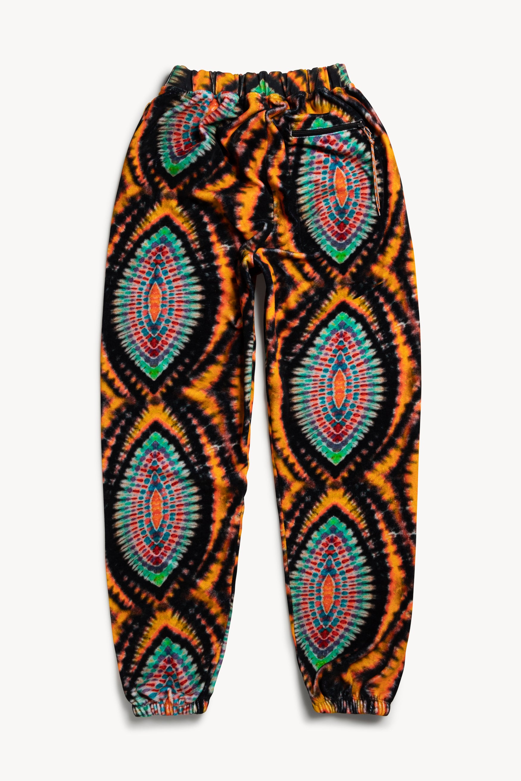 Load image into Gallery viewer, Ankara Velour Trackpant
