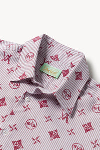 Monogram Oxford Stripe Shirt