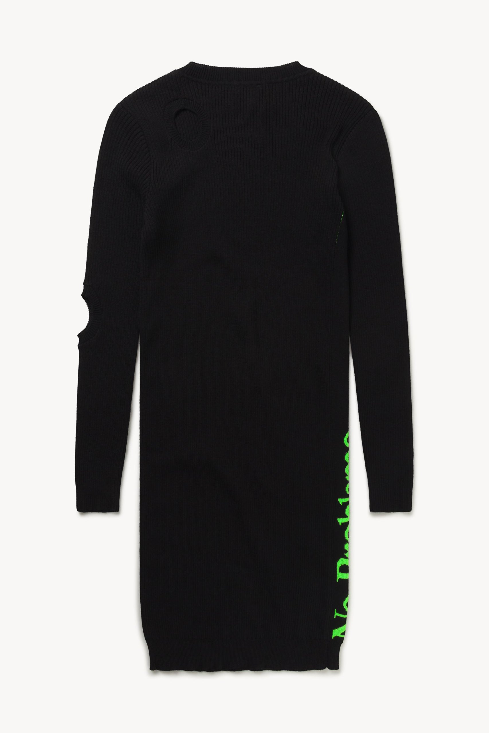 Load image into Gallery viewer, Fluoro Problemo Holey Knit Dress