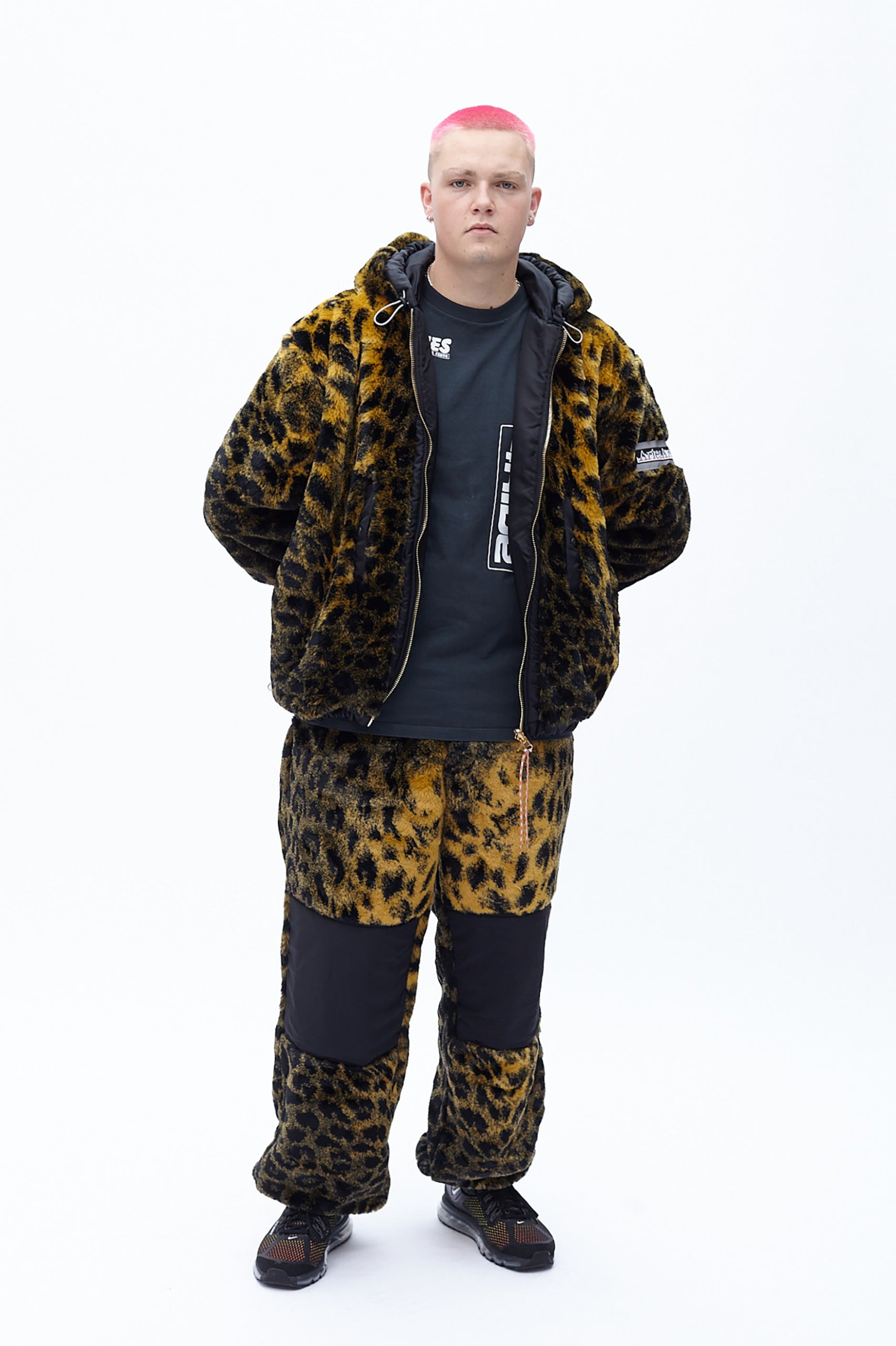 Load image into Gallery viewer, Leopard Furry Pants