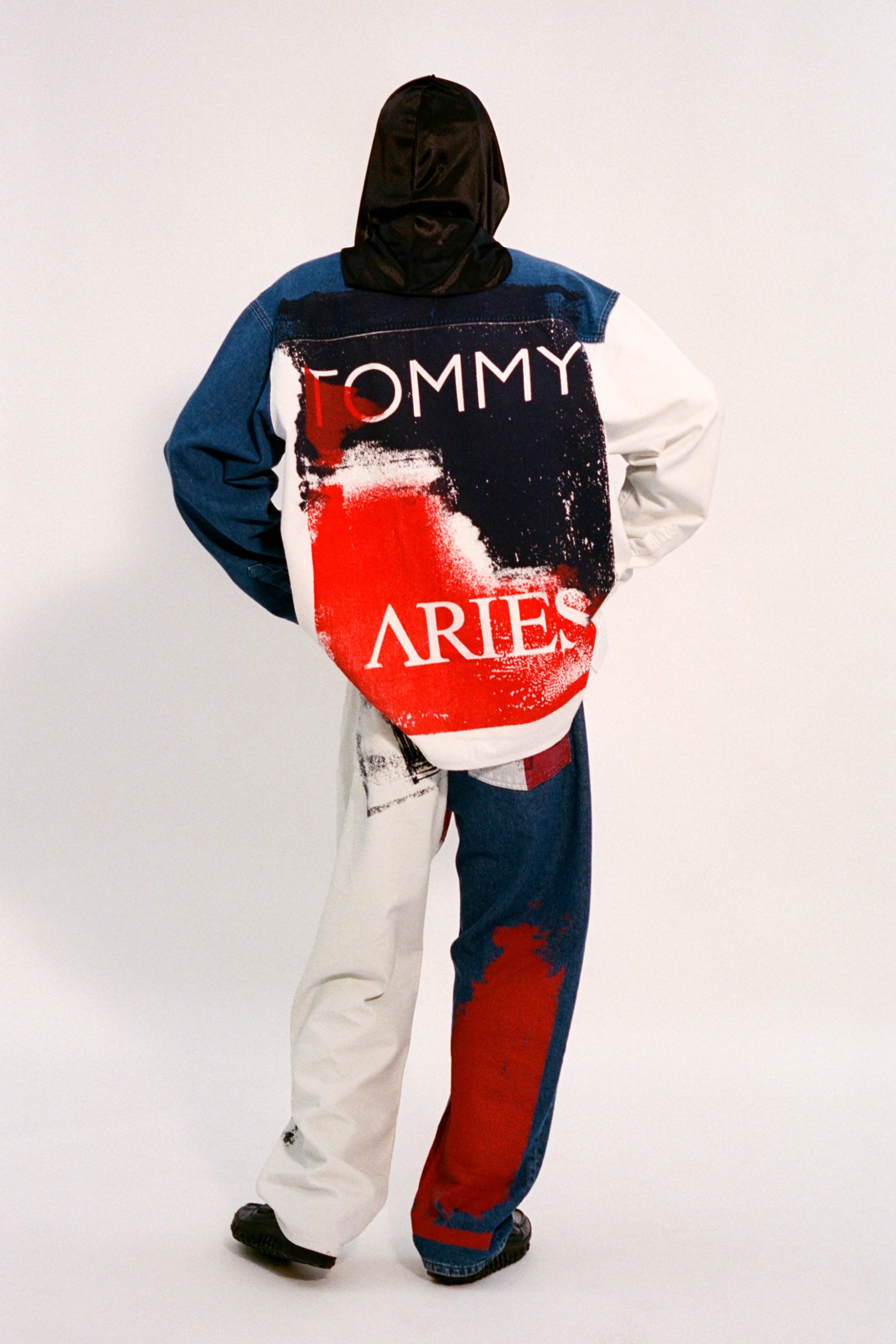 Load image into Gallery viewer, Tommy x Aries Denim Flag Jean