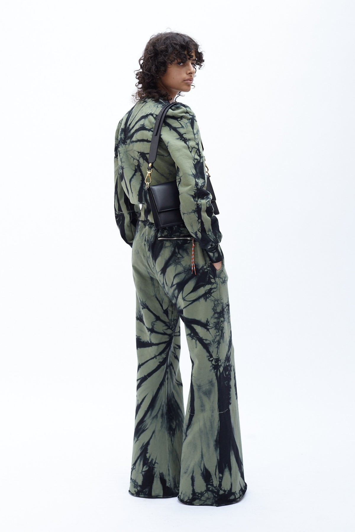 No Problemo Rhinestone Flared Sweatpant
