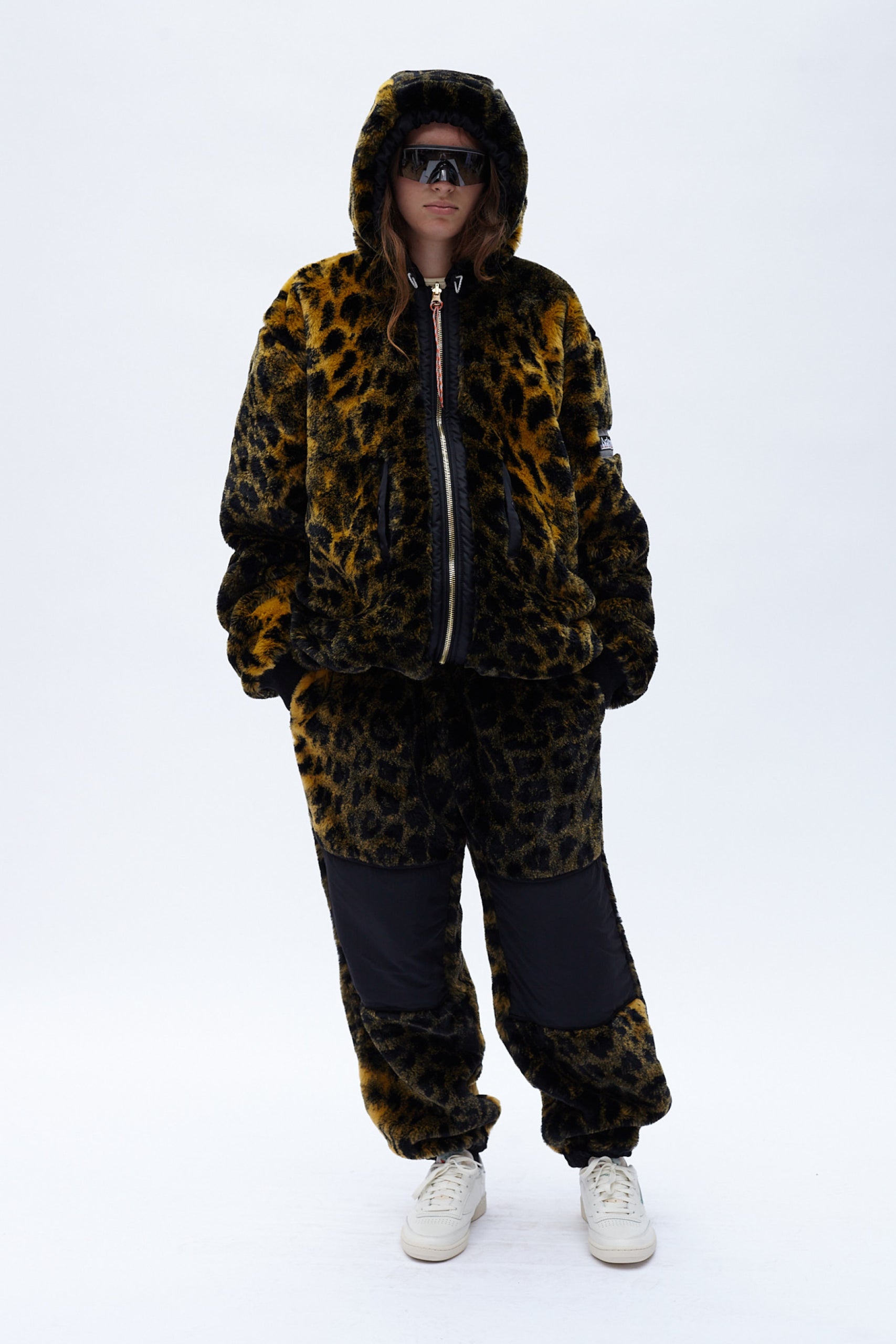 Load image into Gallery viewer, Leopard Furry Pants