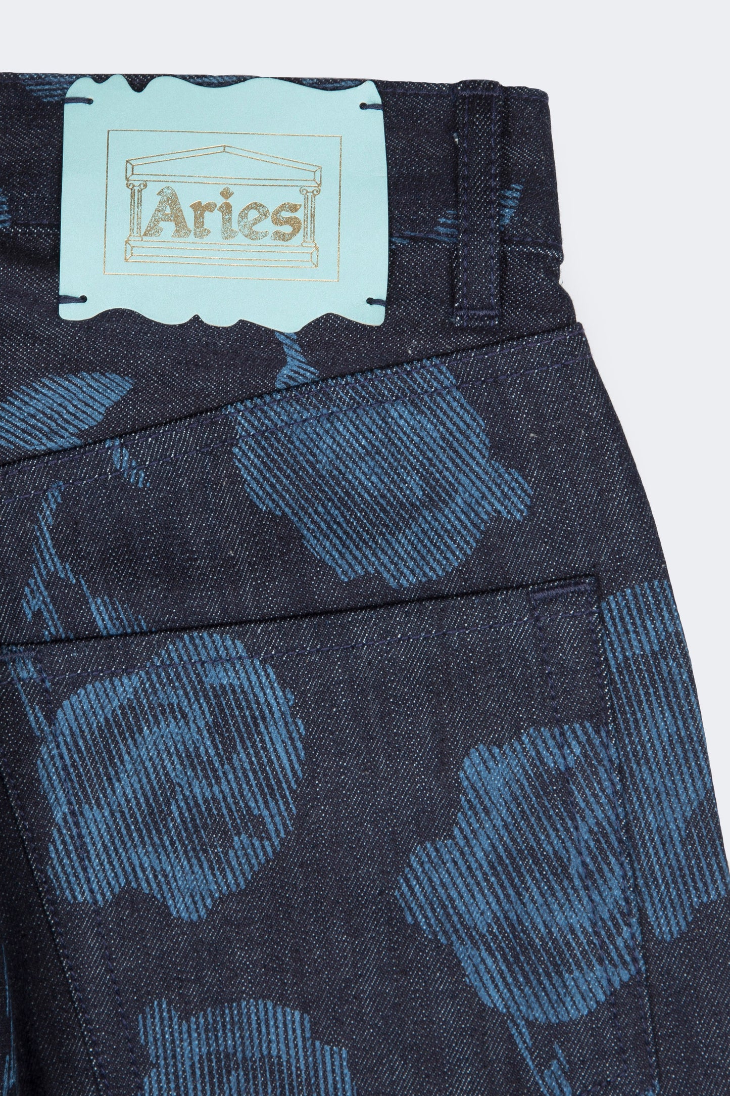 Rose Print Lilly Jeans