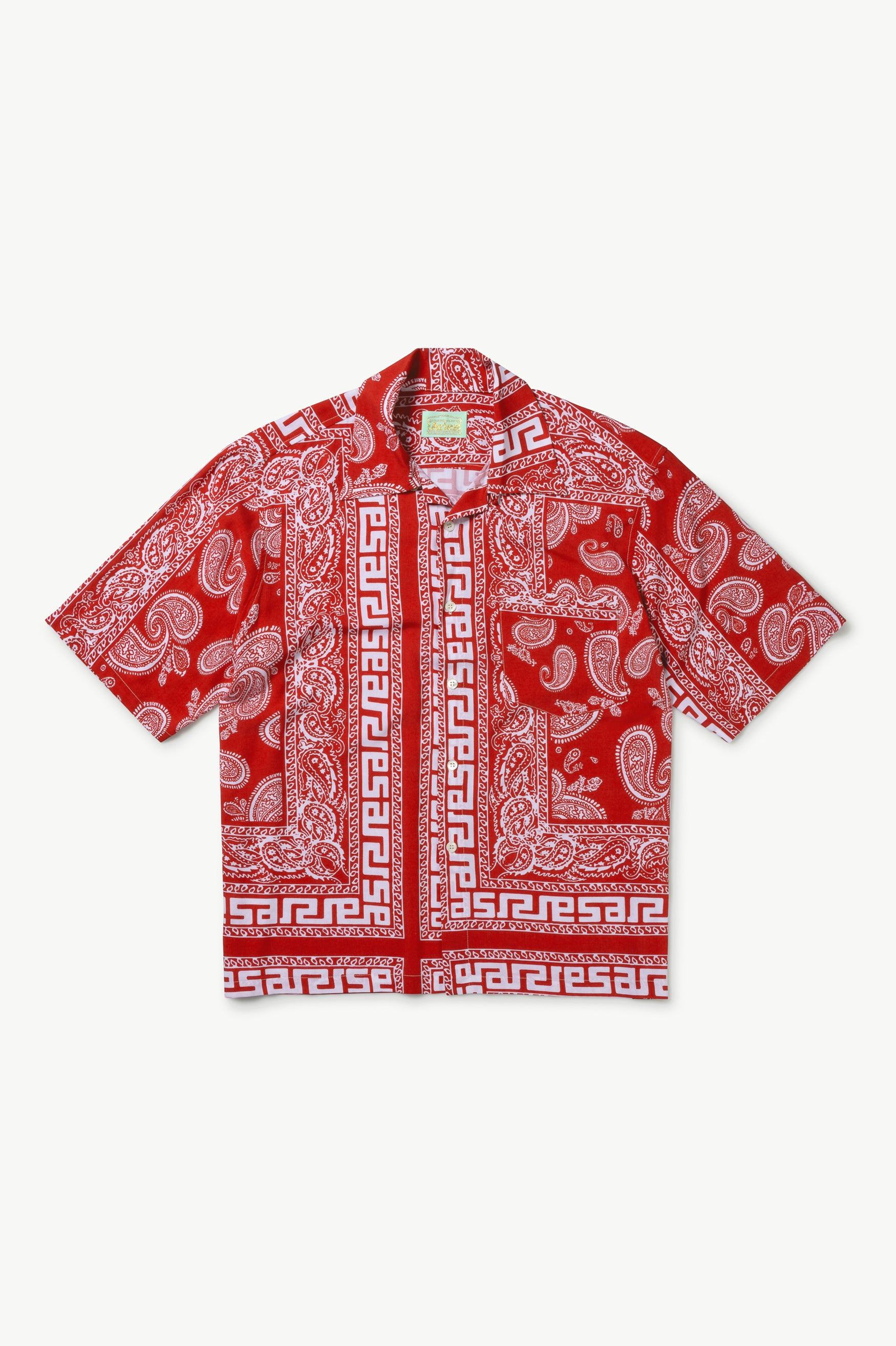 Load image into Gallery viewer, Bandana Print Hawaiian Shirt