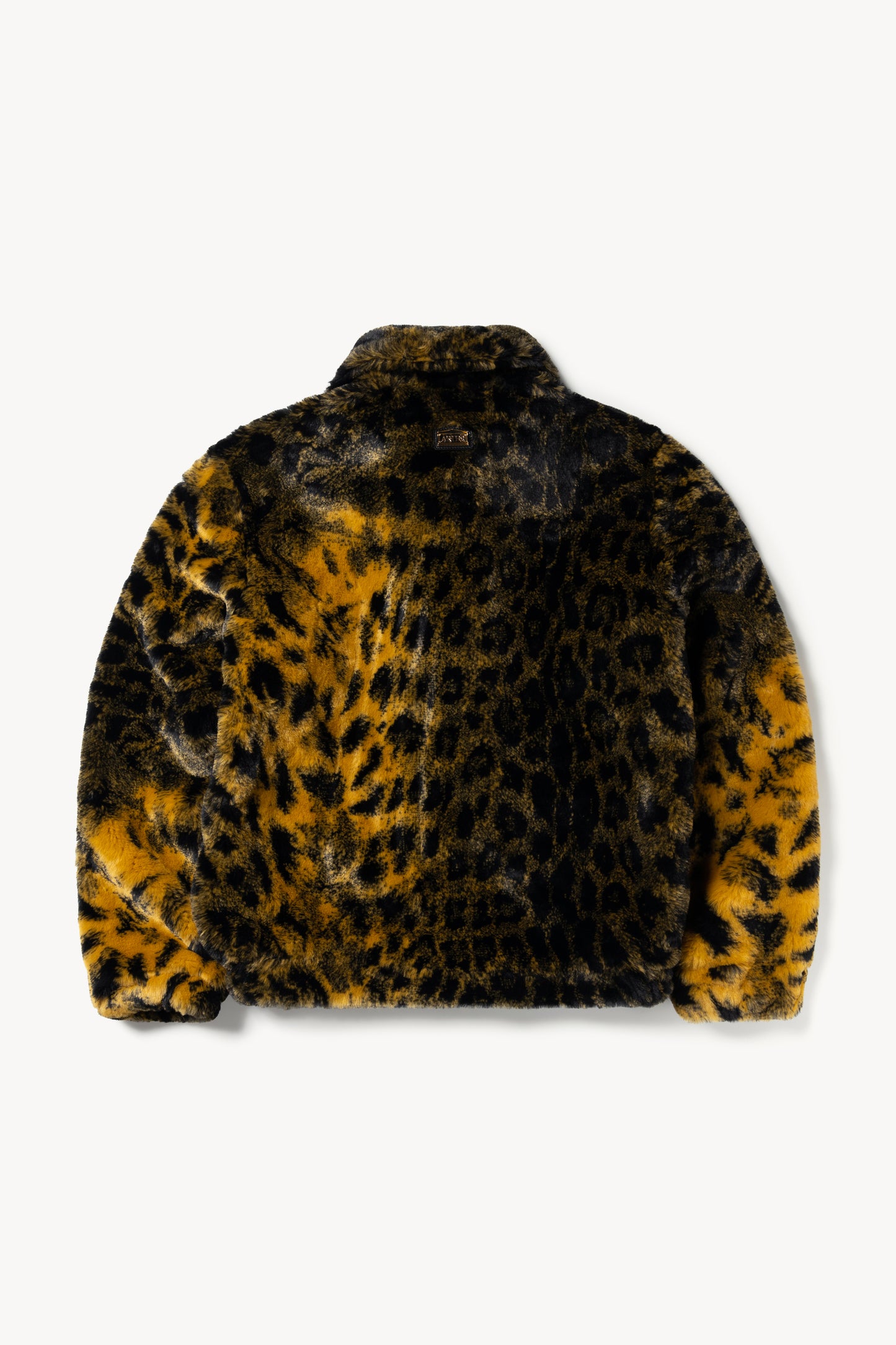 Leopard Furry Coach Jacket