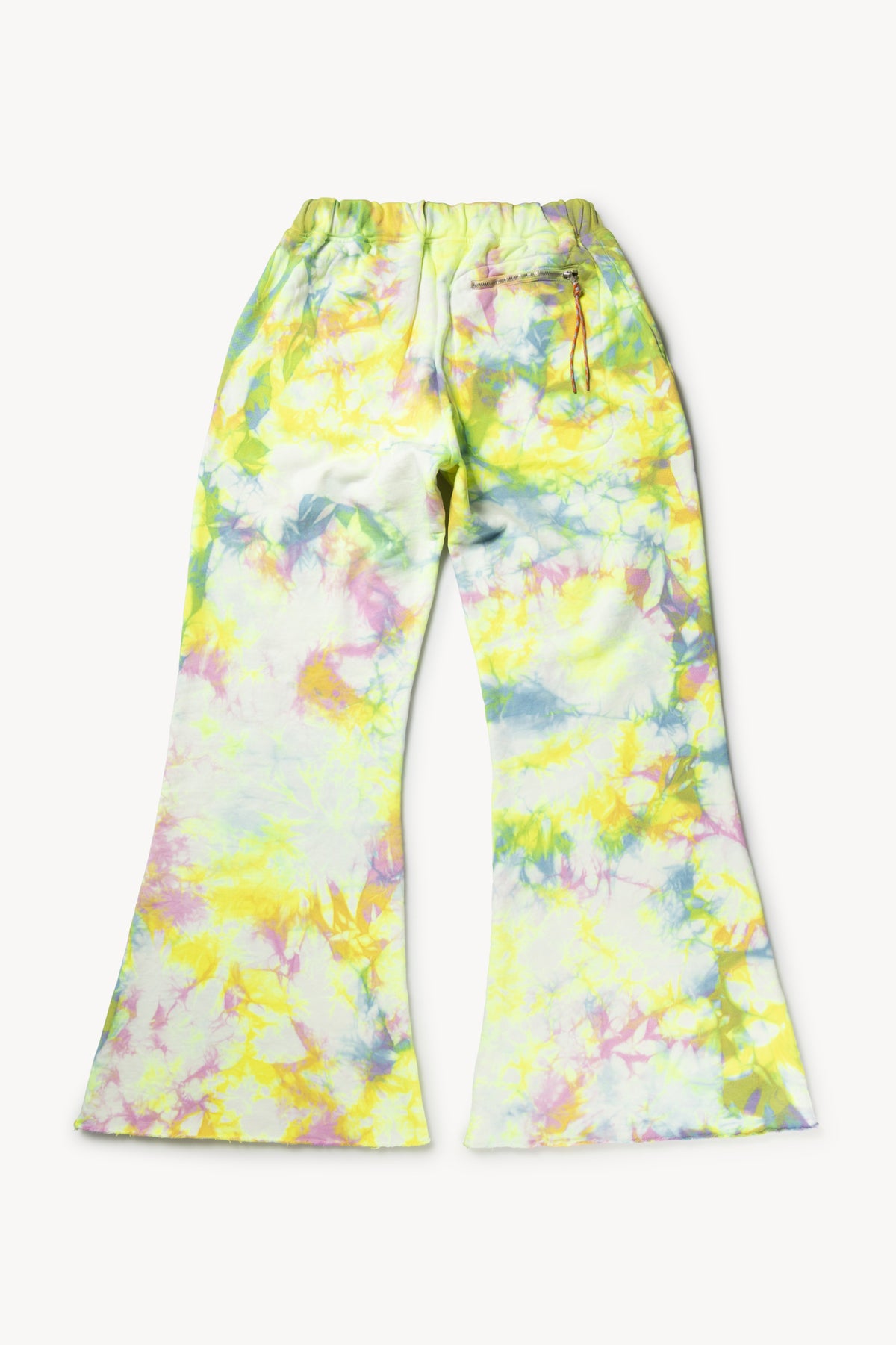 Metal Tie Dye Flared Sweatpant
