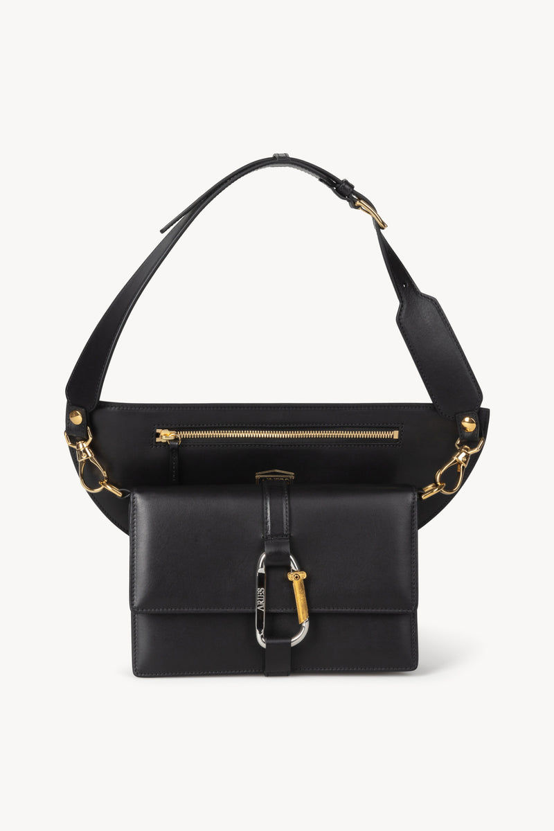 Leather Kasper Bag Black – Aries