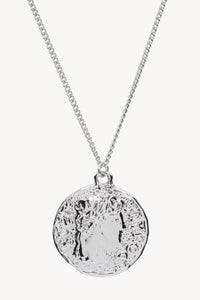 Chain Necklace With Roman Coin Pendant